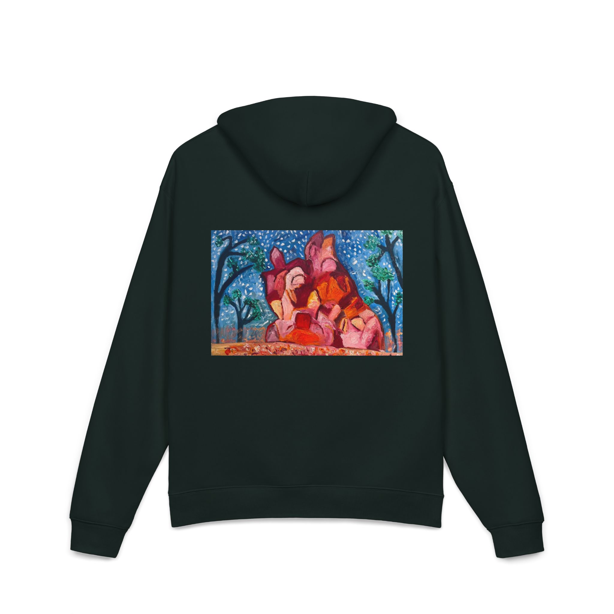 Love Mountain Joshua Tree National Park Art Pullover Hoodie - Image 10