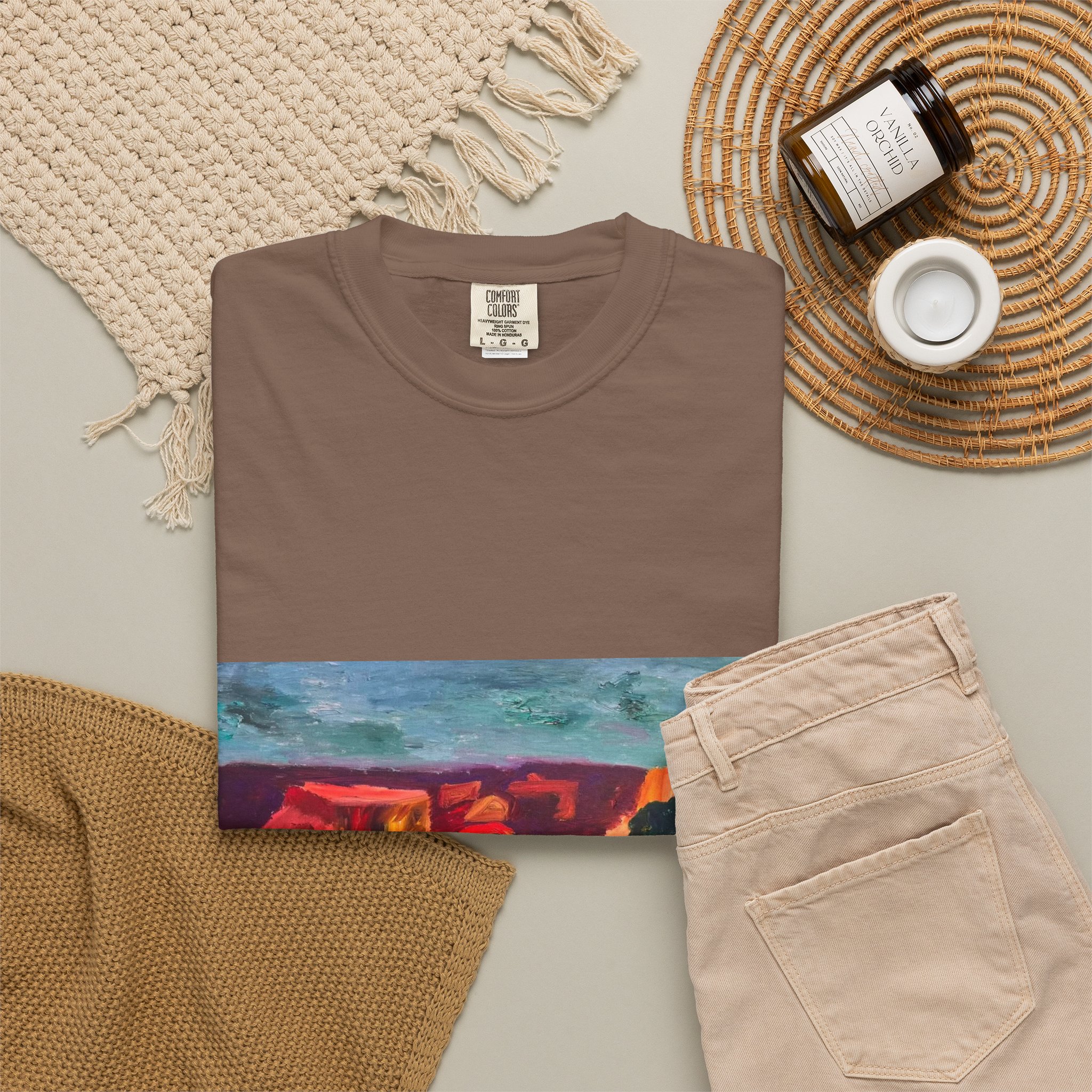 Grand Canyon Vishnu Schist Art T-Shirt - Image 24