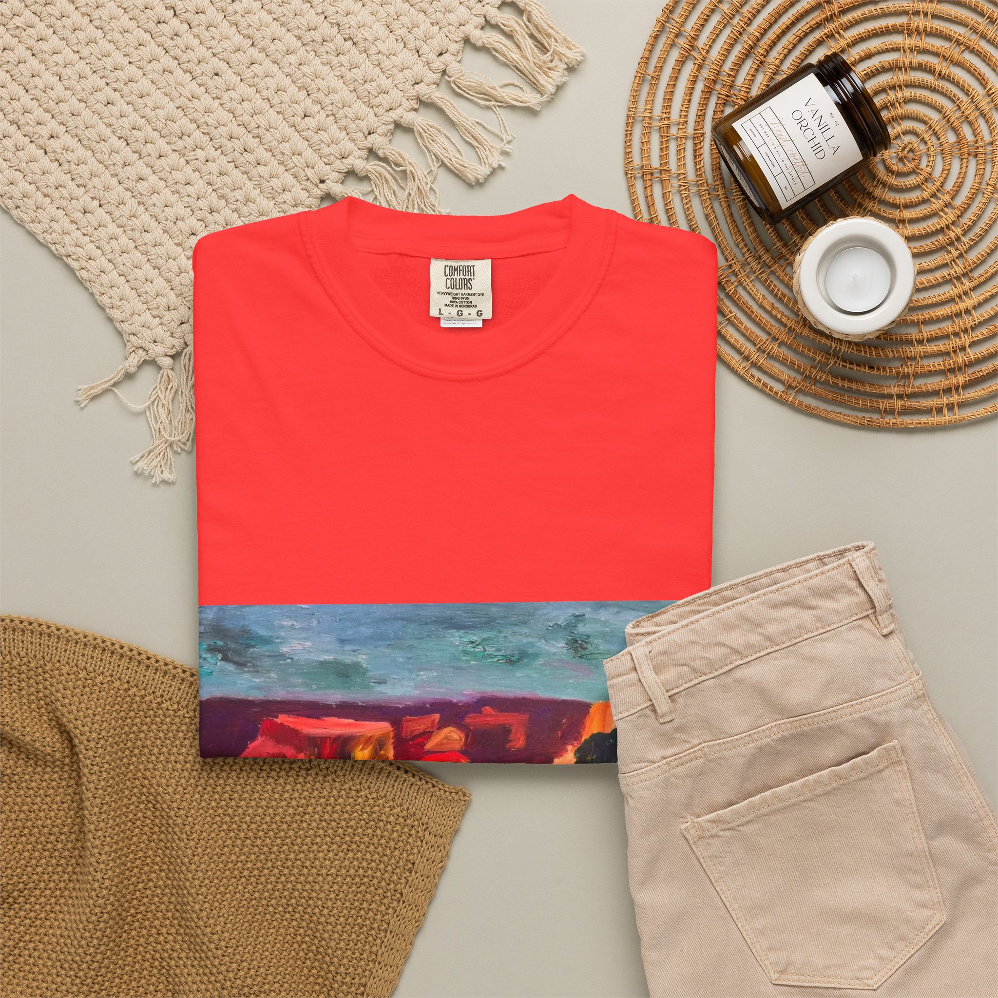 Grand Canyon Vishnu Schist Art T-Shirt - Image 8
