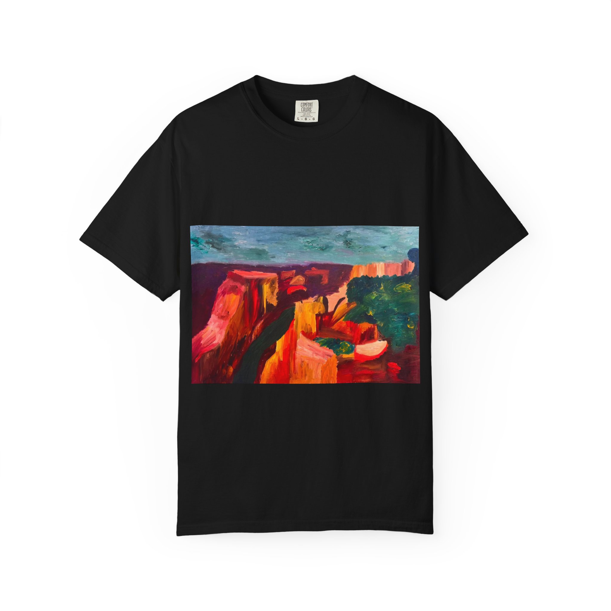 Grand Canyon Vishnu Schist Art T-Shirt - Image 49
