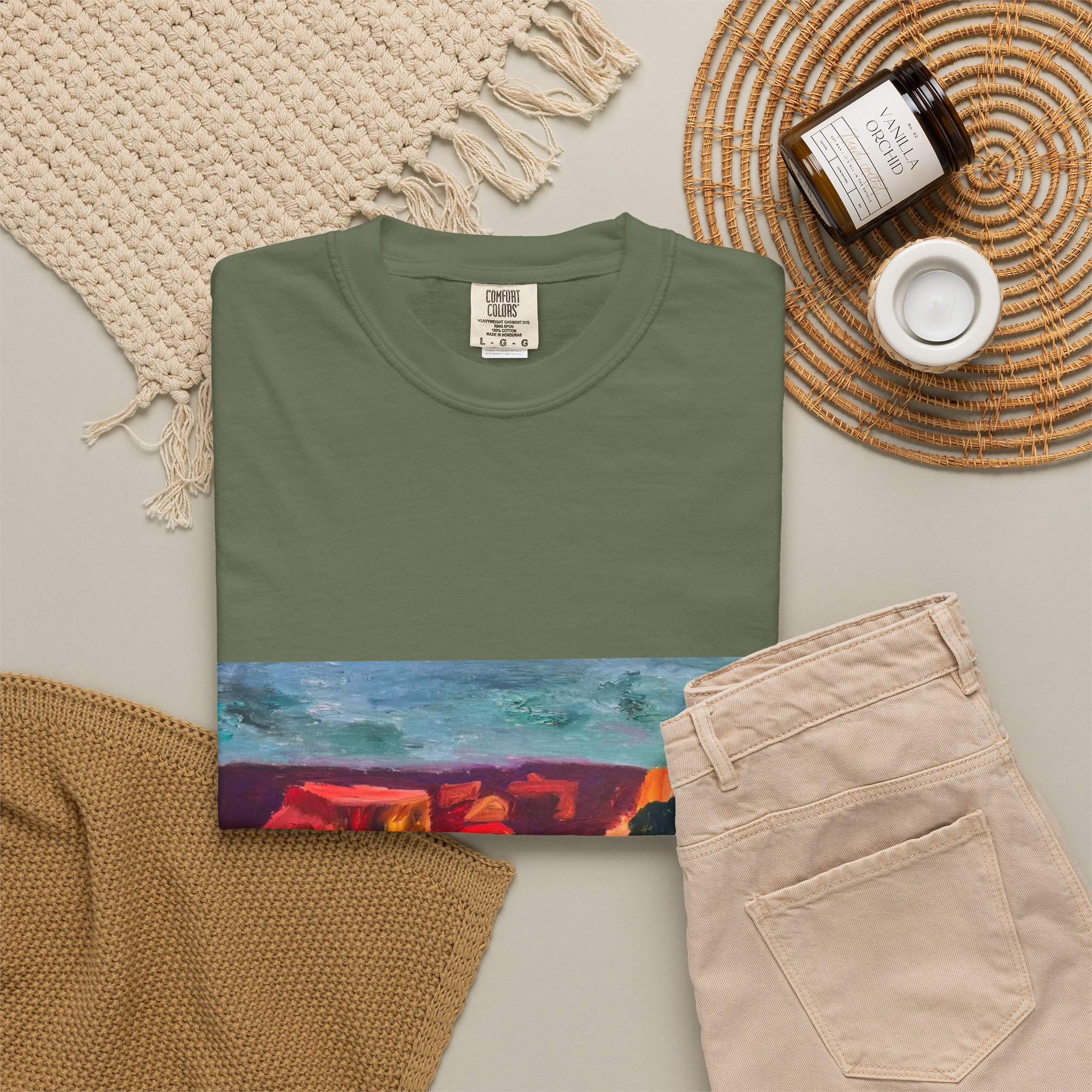Grand Canyon Vishnu Schist Art T-Shirt - Image 40