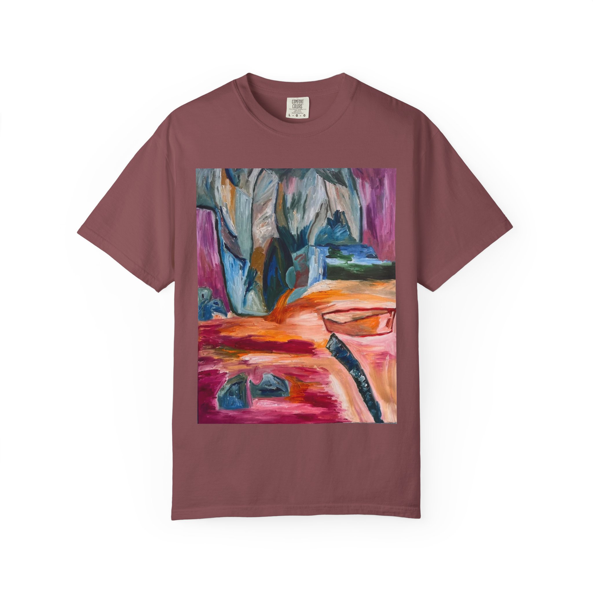 Boat in the Sand Art T-Shirt - Image 9