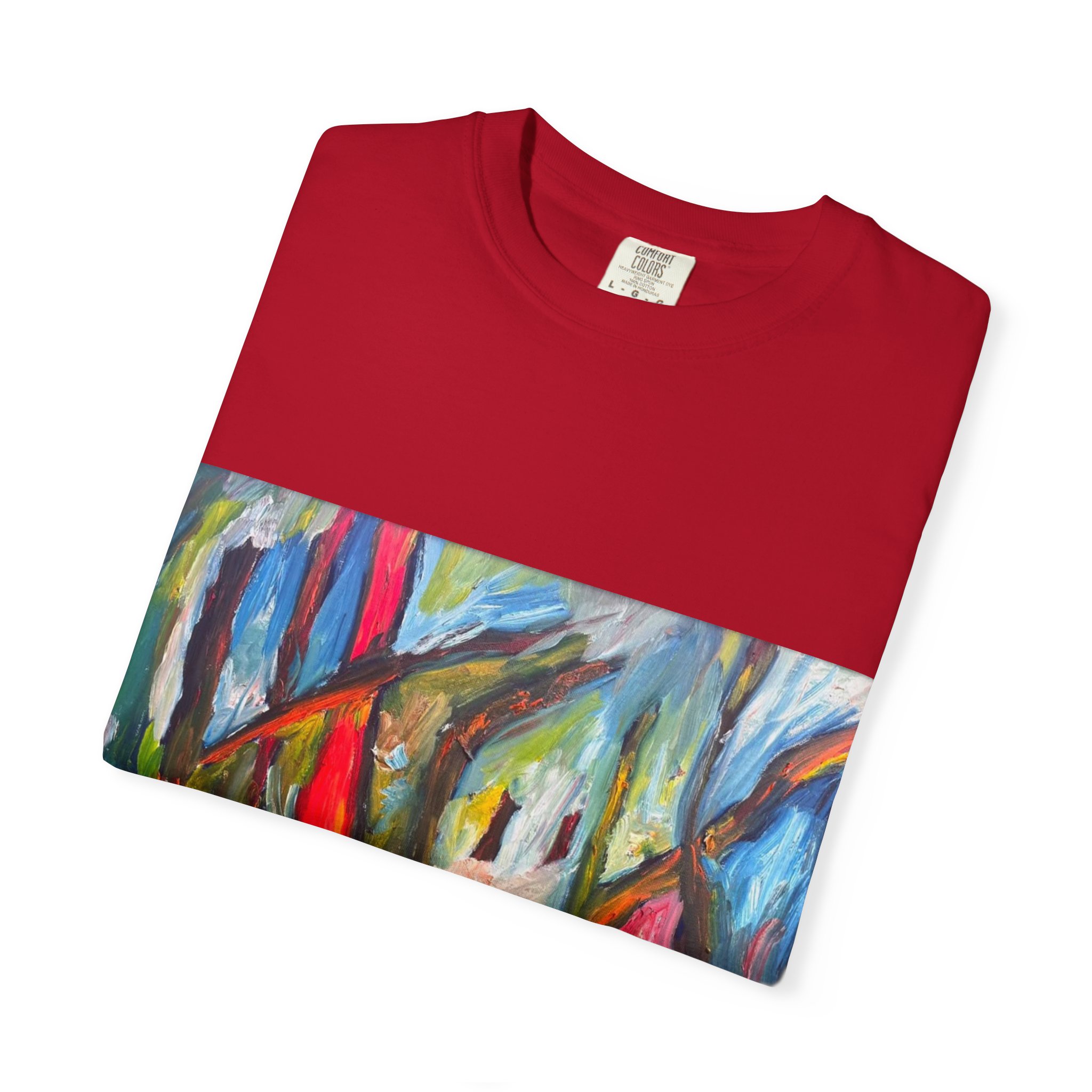 House in the Woods Art T-Shirt - Image 59