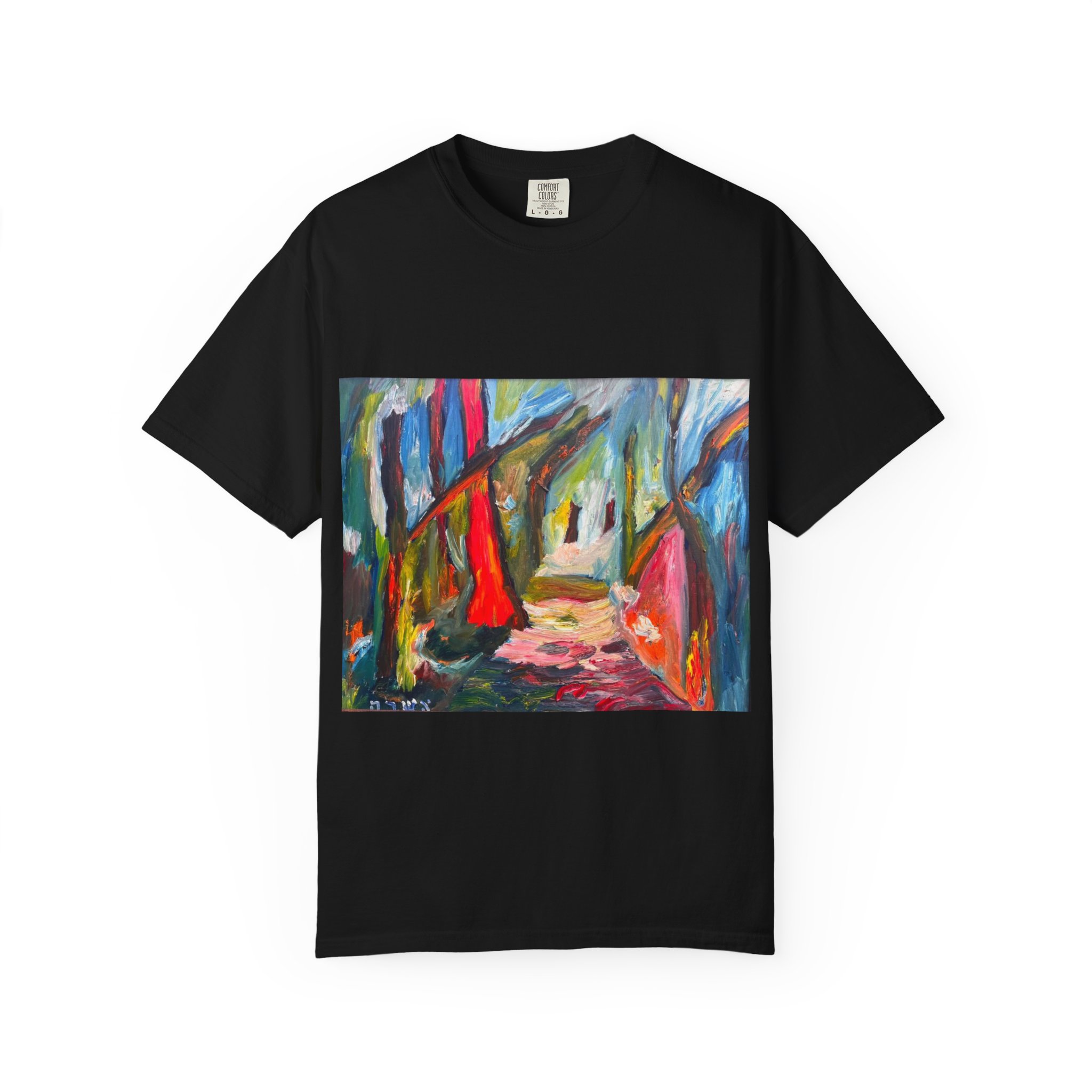 House in the Woods Art T-Shirt - Image 49