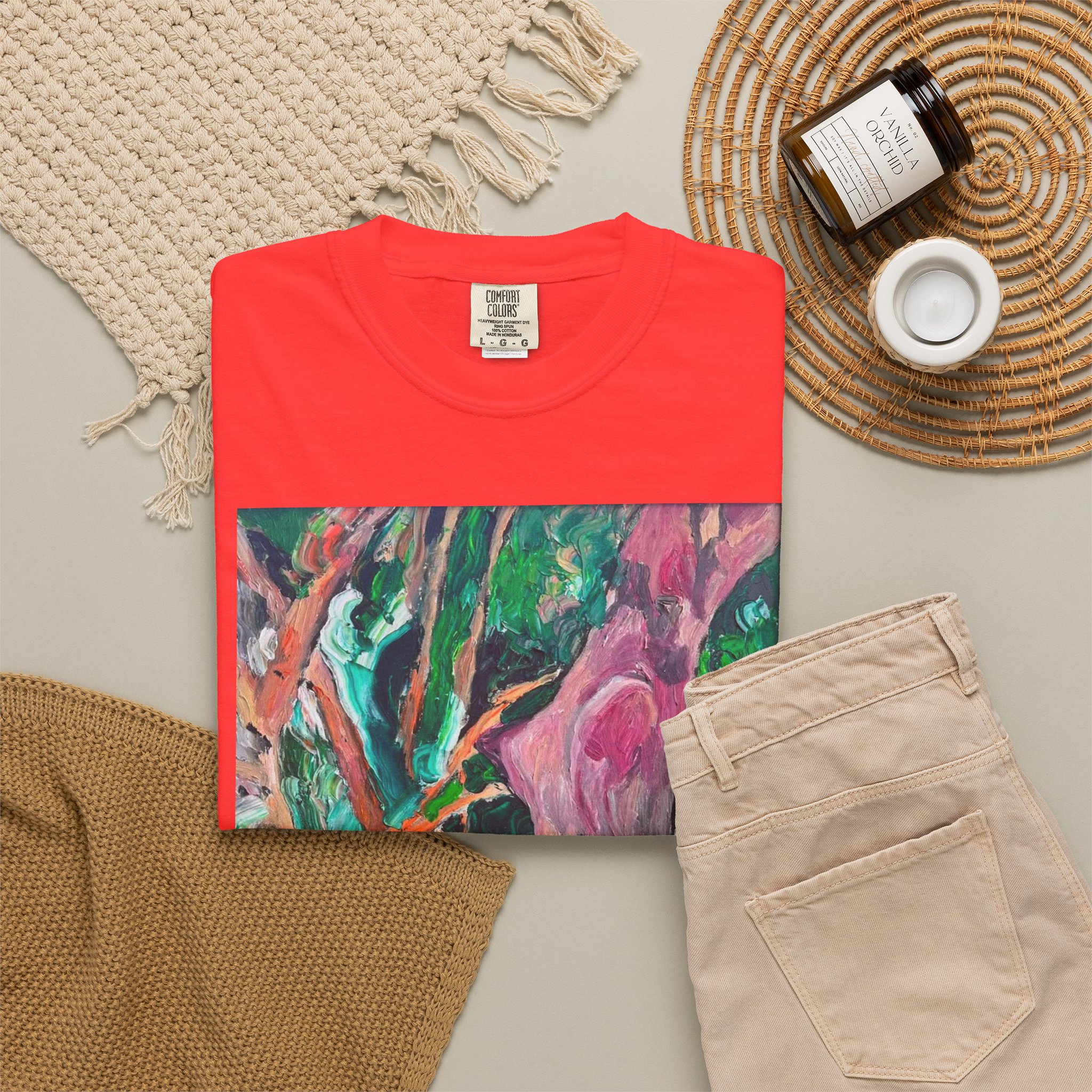 Sherwood Forest Art T-Shirt - Image 8