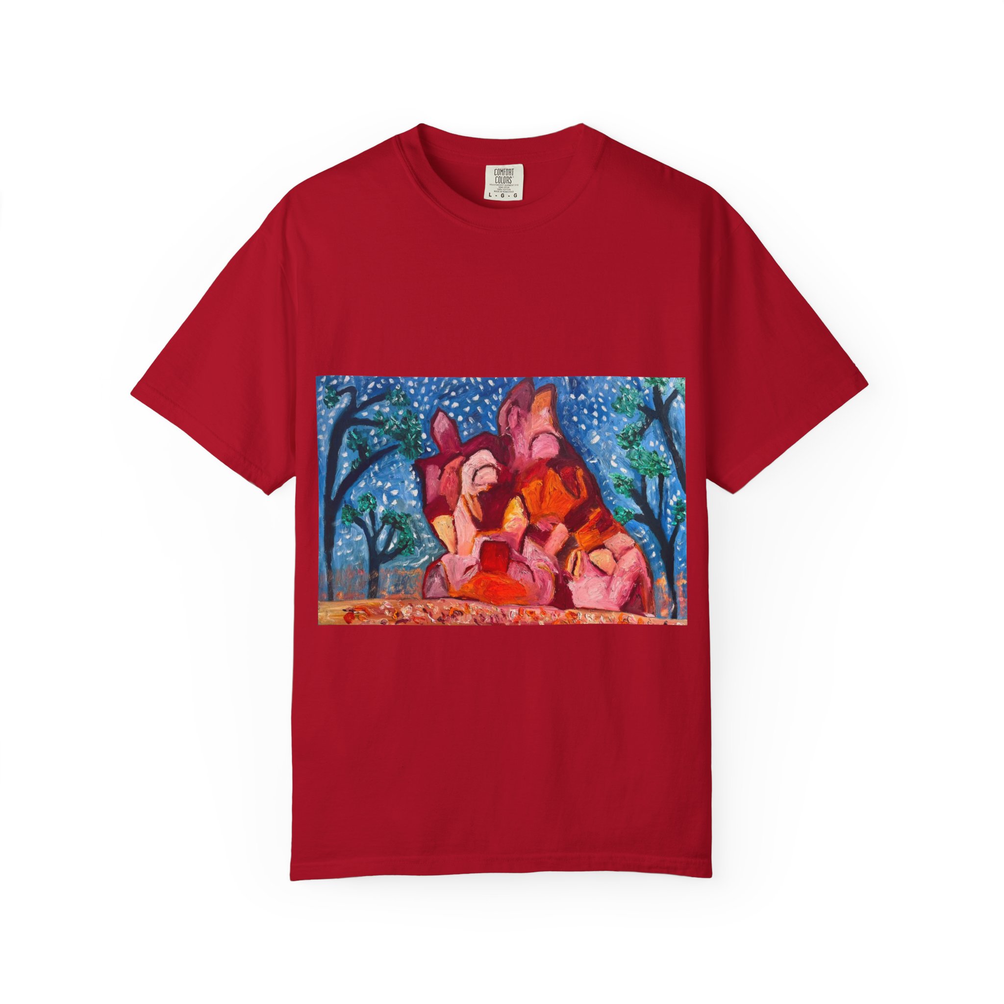 Love Mountain Joshua Tree National Park Art T-Shirt - Image 57
