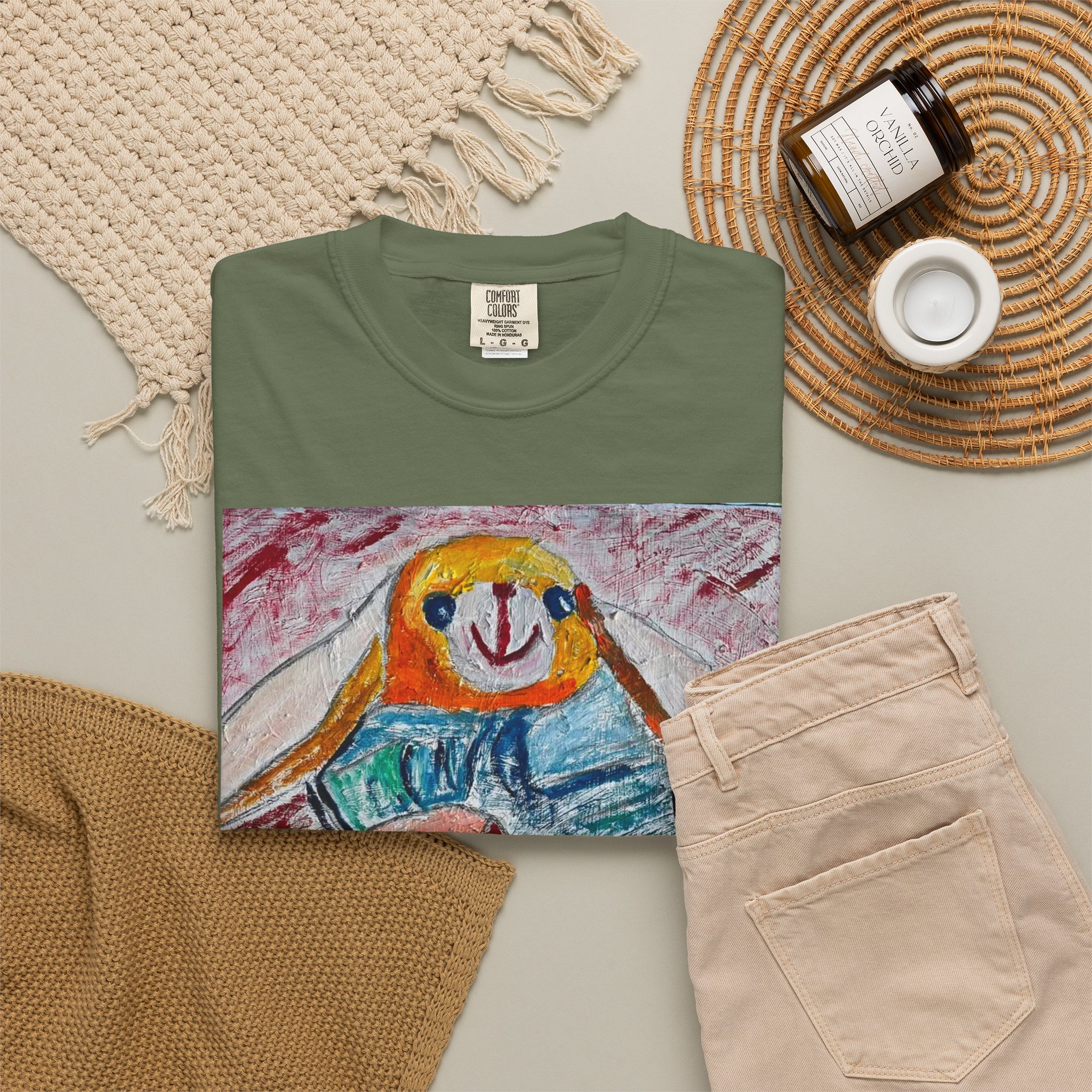 Flopsy Honey in Cheryl’s Arms Art T-Shirt - Image 40
