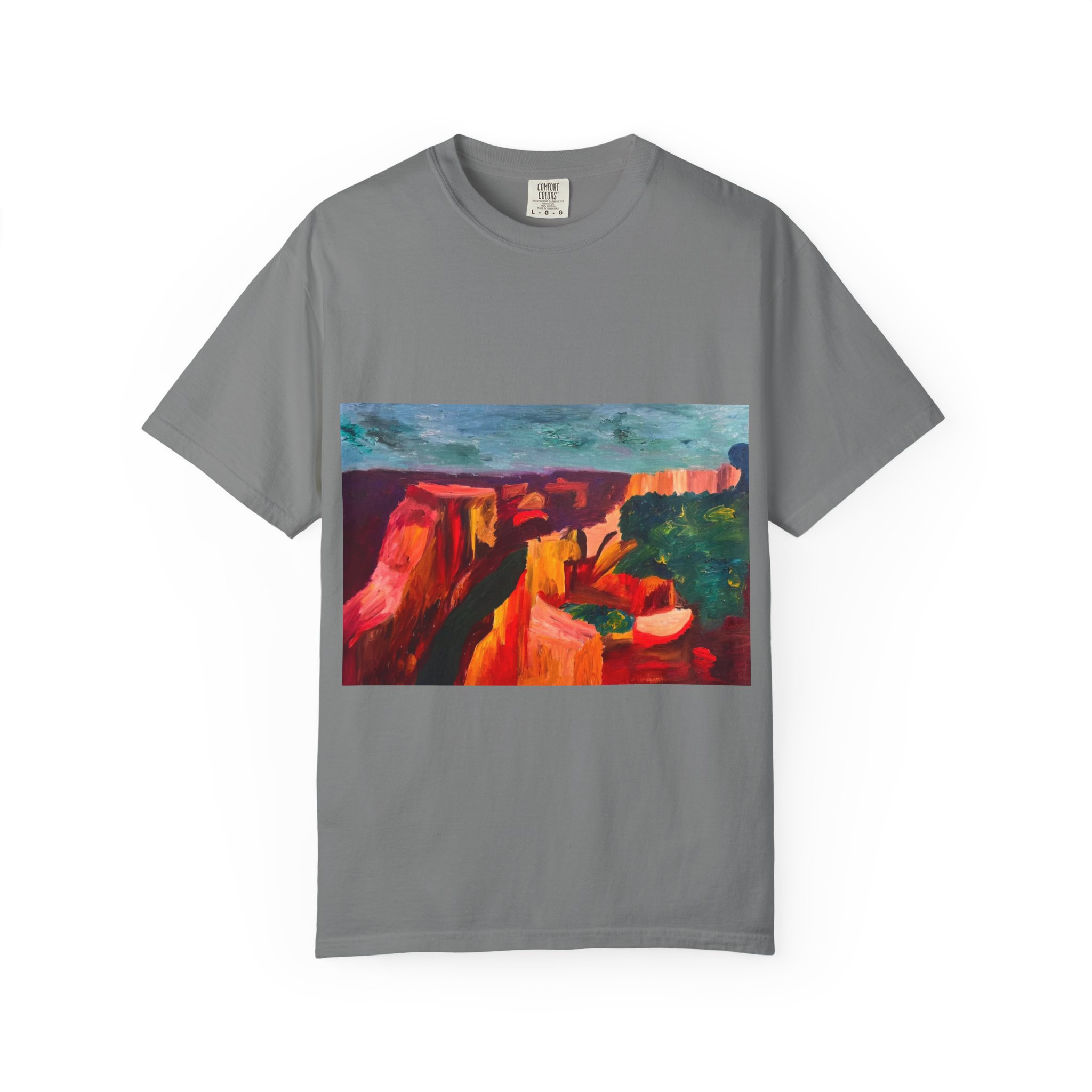Grand Canyon Vishnu Schist Art T-Shirt - Image 33