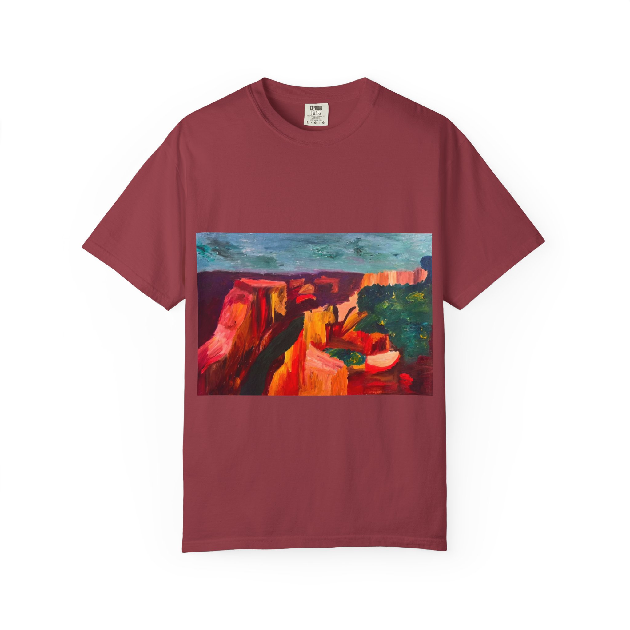 Grand Canyon Vishnu Schist Art T-Shirt - Image 53