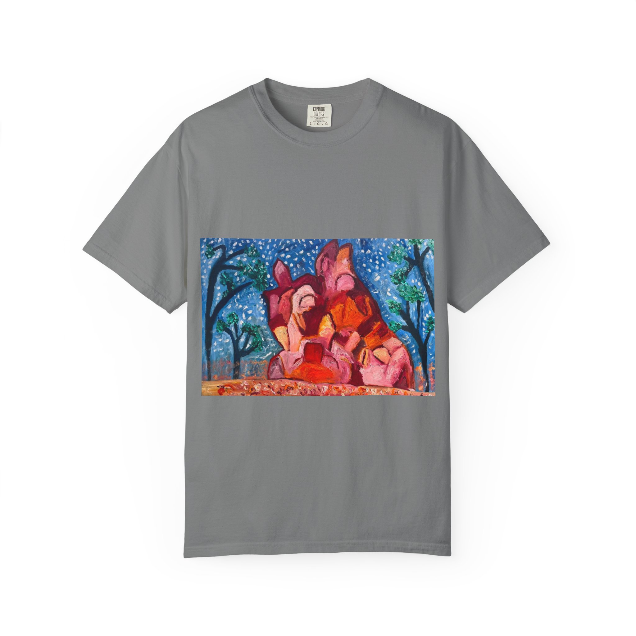 Love Mountain Joshua Tree National Park Art T-Shirt - Image 33