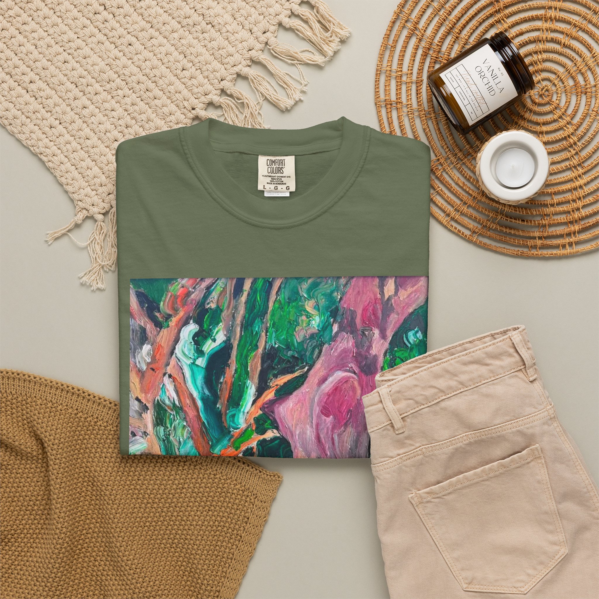 Sherwood Forest Art T-Shirt - Image 40