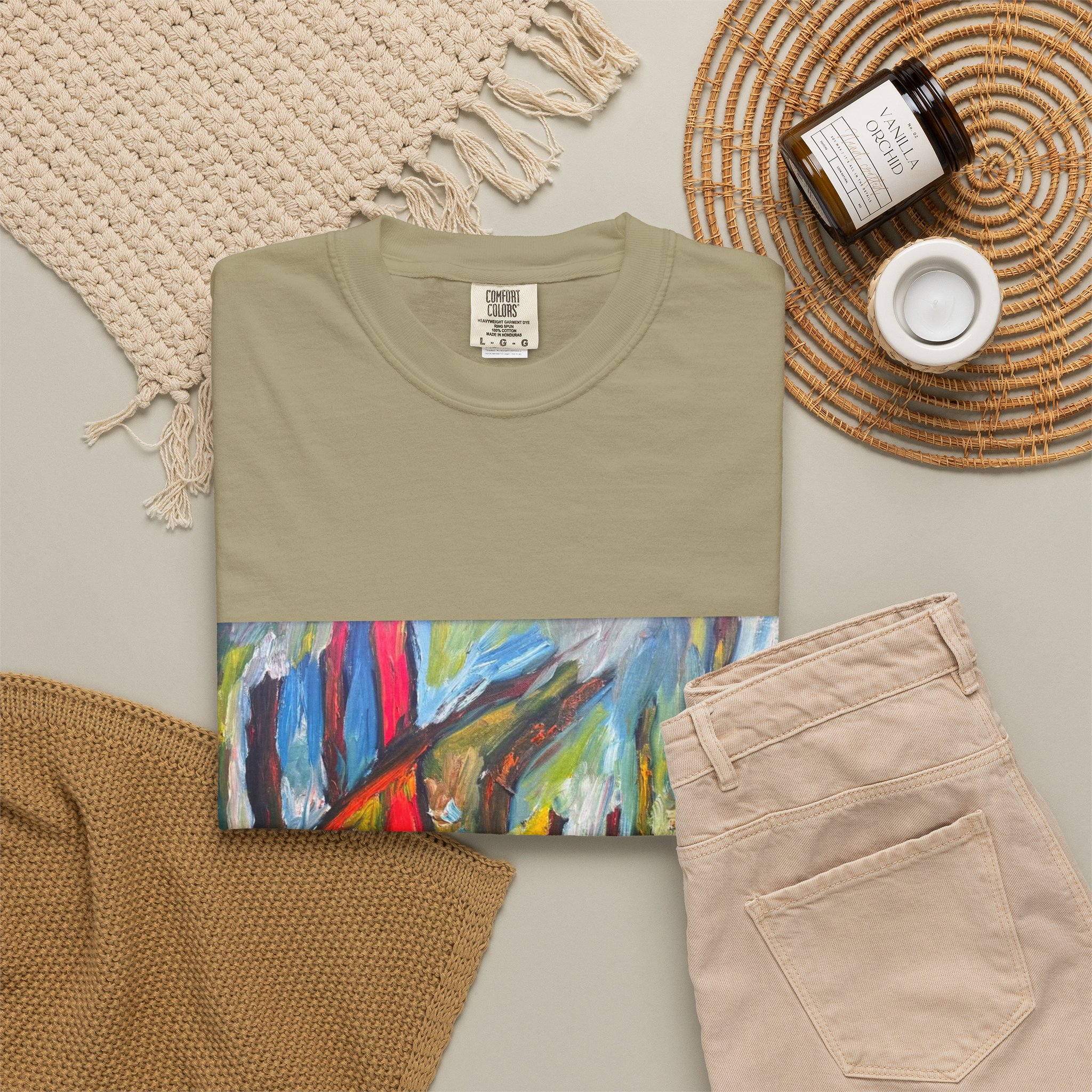 House in the Woods Art T-Shirt - Image 20