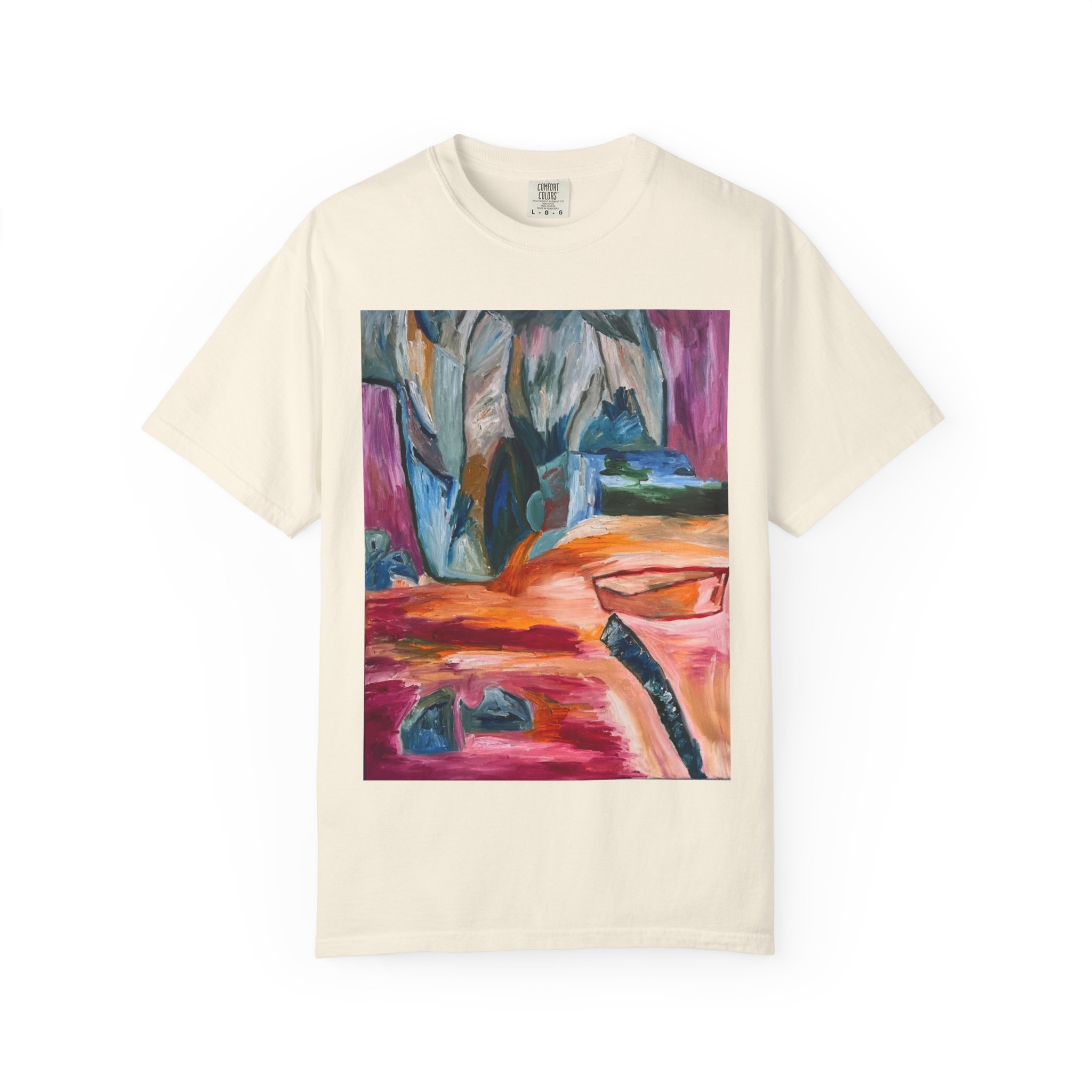 Boat in the Sand Art T-Shirt - Image 13