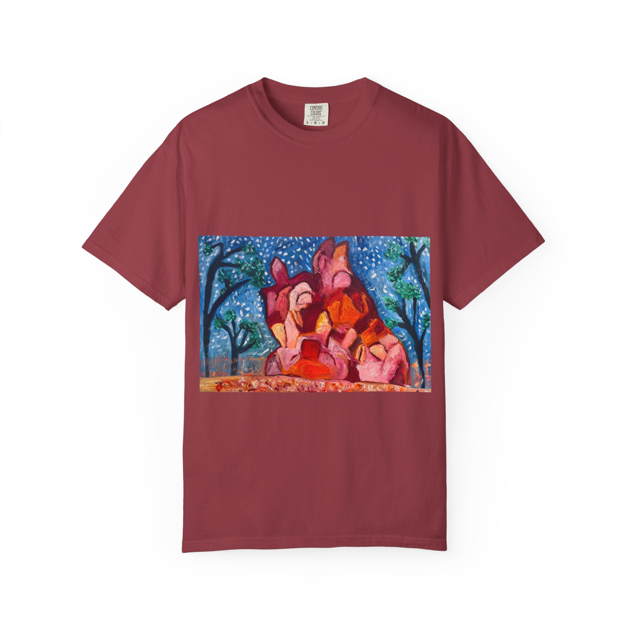 Love Mountain Joshua Tree National Park Art T-Shirt - Image 53
