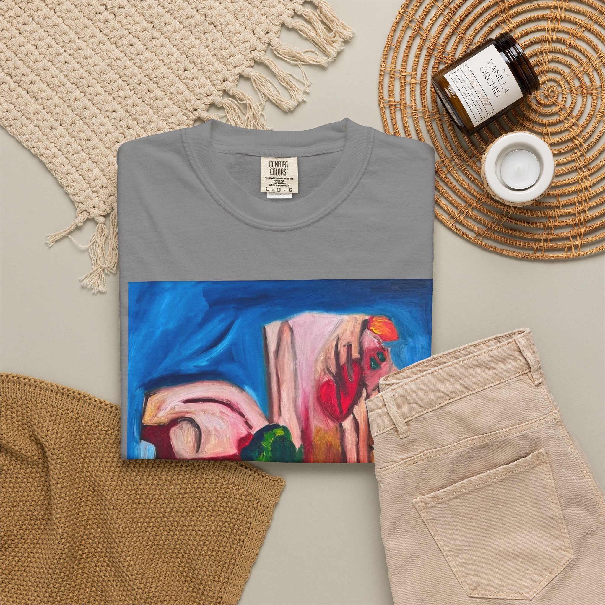 Lilly Mountain Trail Art T-Shirt - Image 36