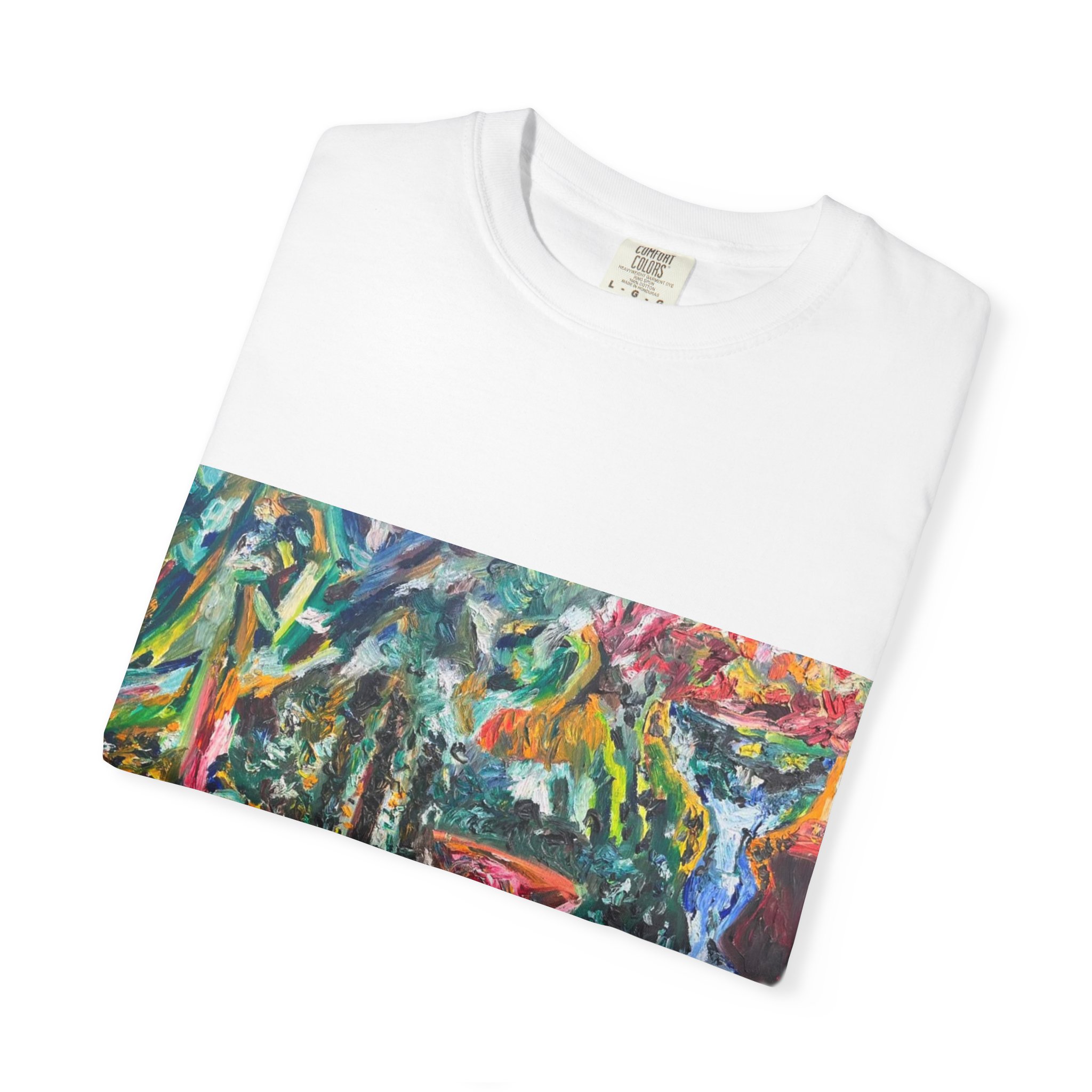 Backyard Simi Valley Art T-Shirt - Image 3