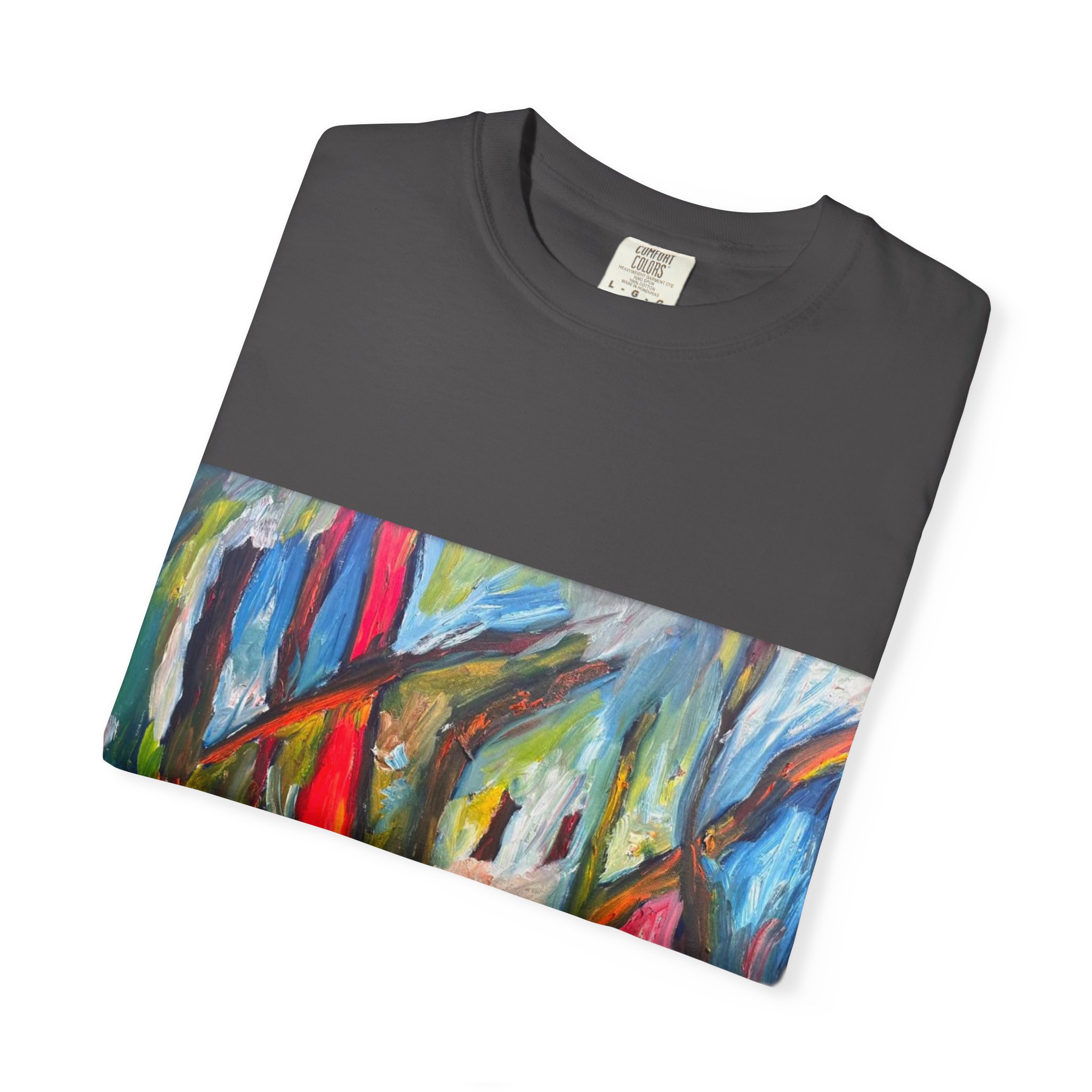 House in the Woods Art T-Shirt - Image 47