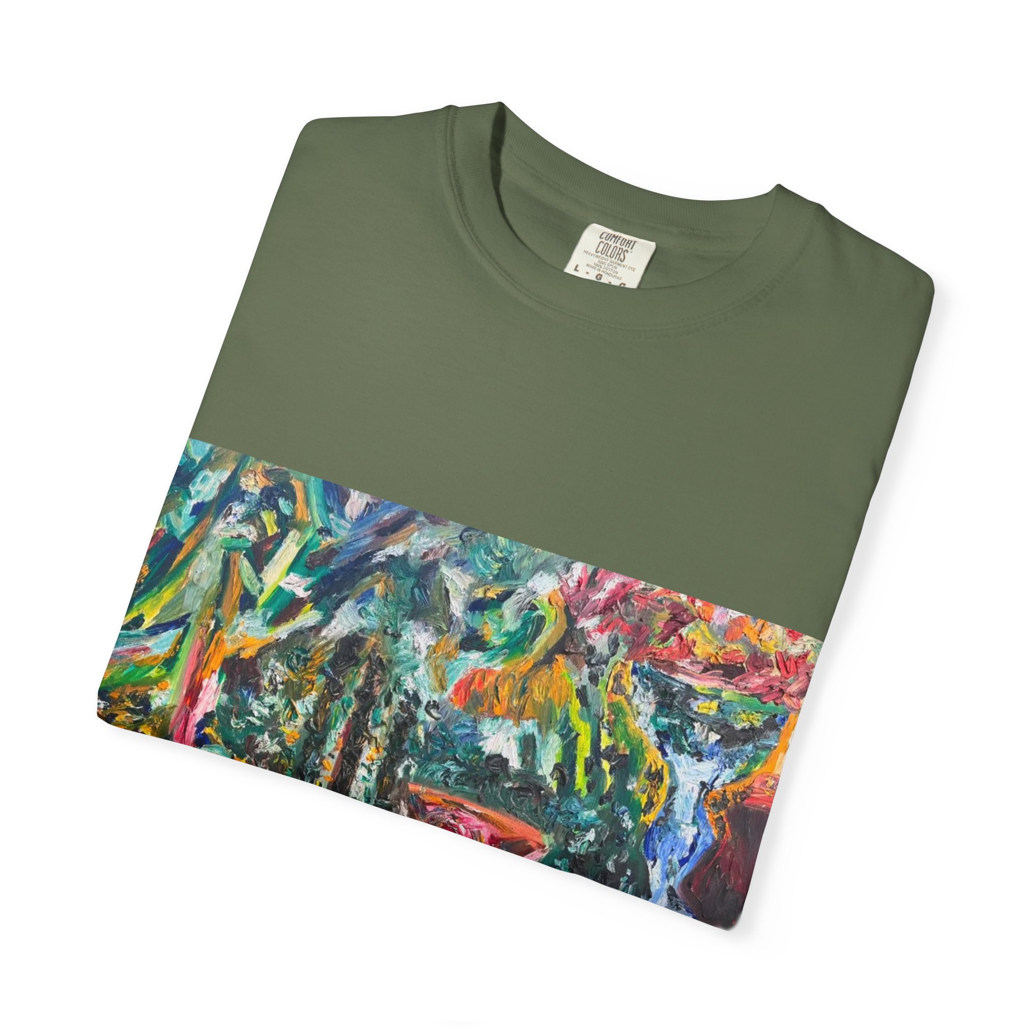 Backyard Simi Valley Art T-Shirt - Image 39