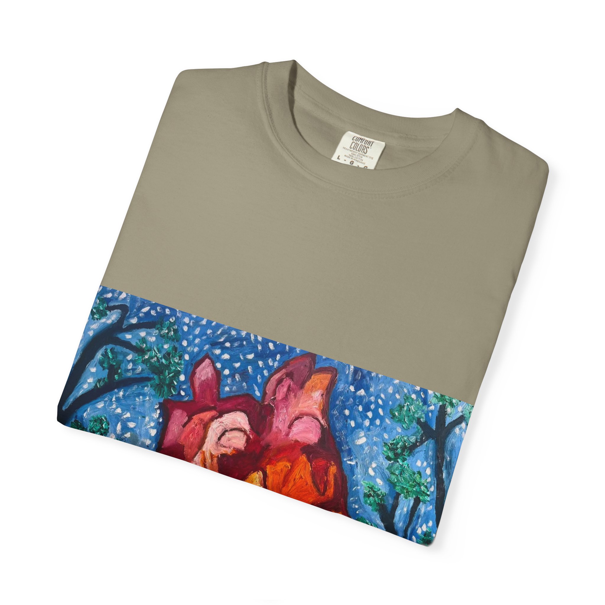 Love Mountain Joshua Tree National Park Art T-Shirt - Image 27