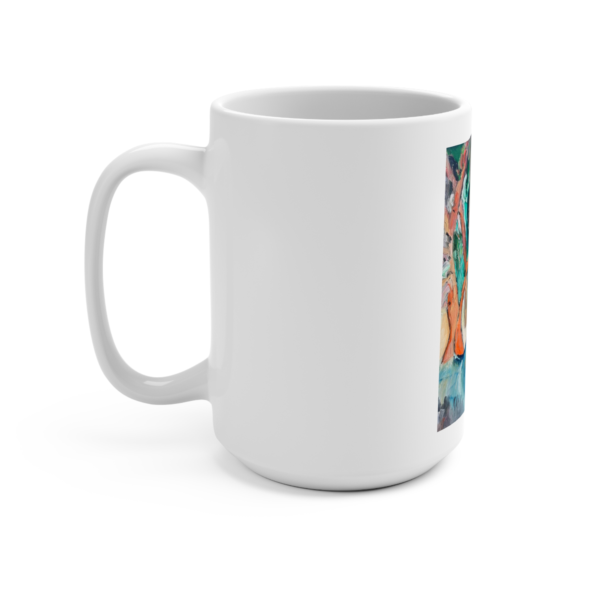 Sherwood Forest Art Coffee Cup - Image 3