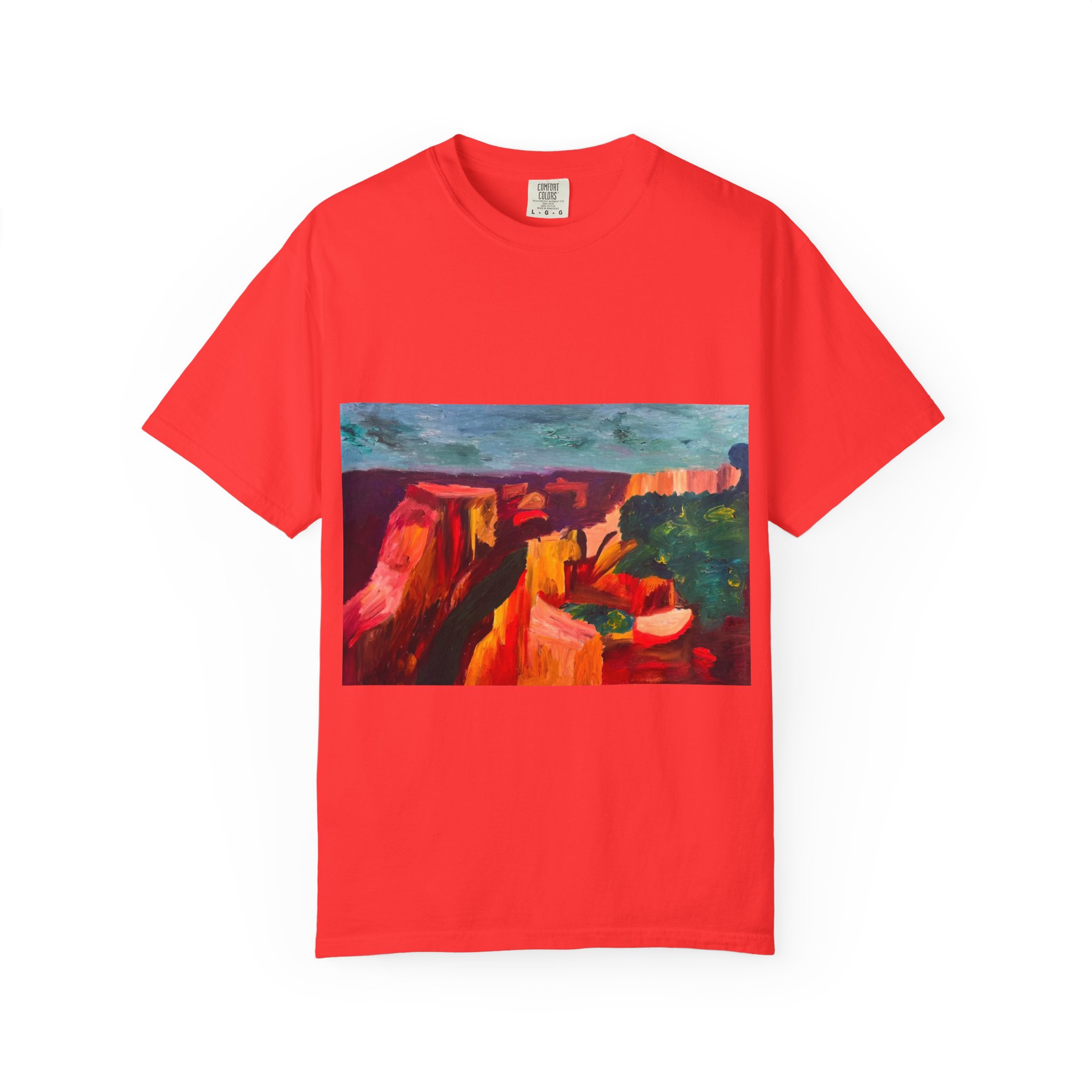 Grand Canyon Vishnu Schist Art T-Shirt - Image 5