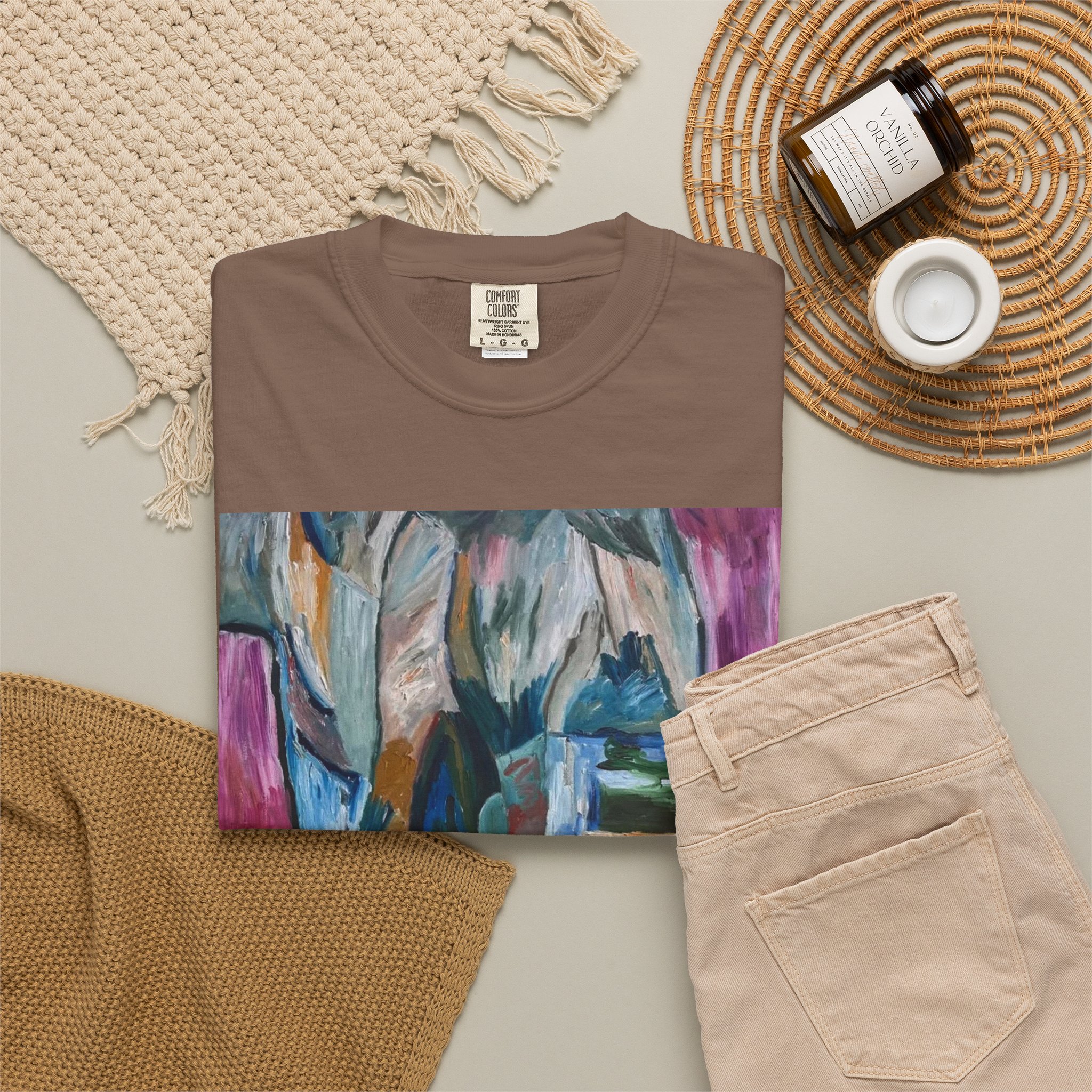 Boat in the Sand Art T-Shirt - Image 24
