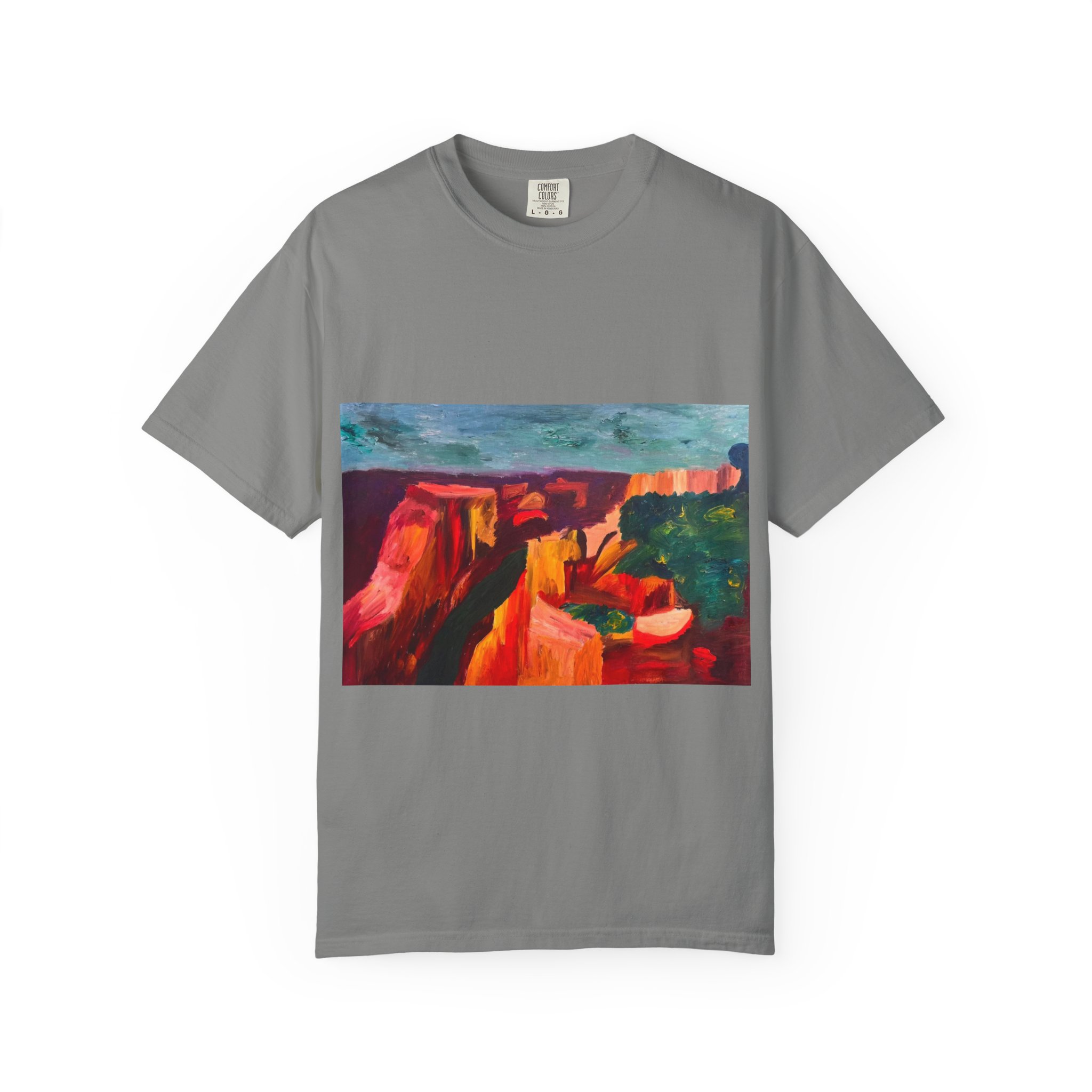 Grand Canyon Vishnu Schist Art T-Shirt - Image 41