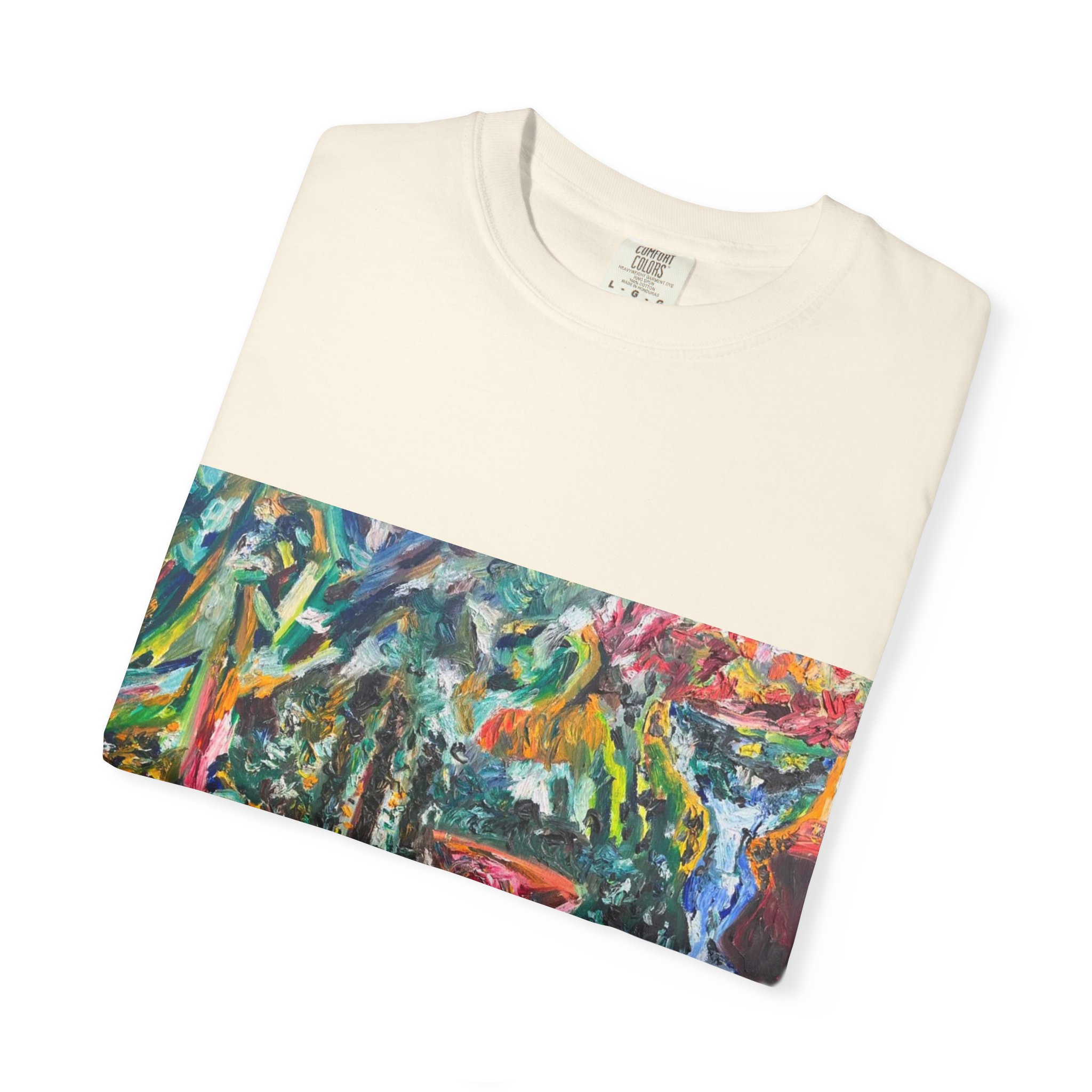 Backyard Simi Valley Art T-Shirt - Image 15