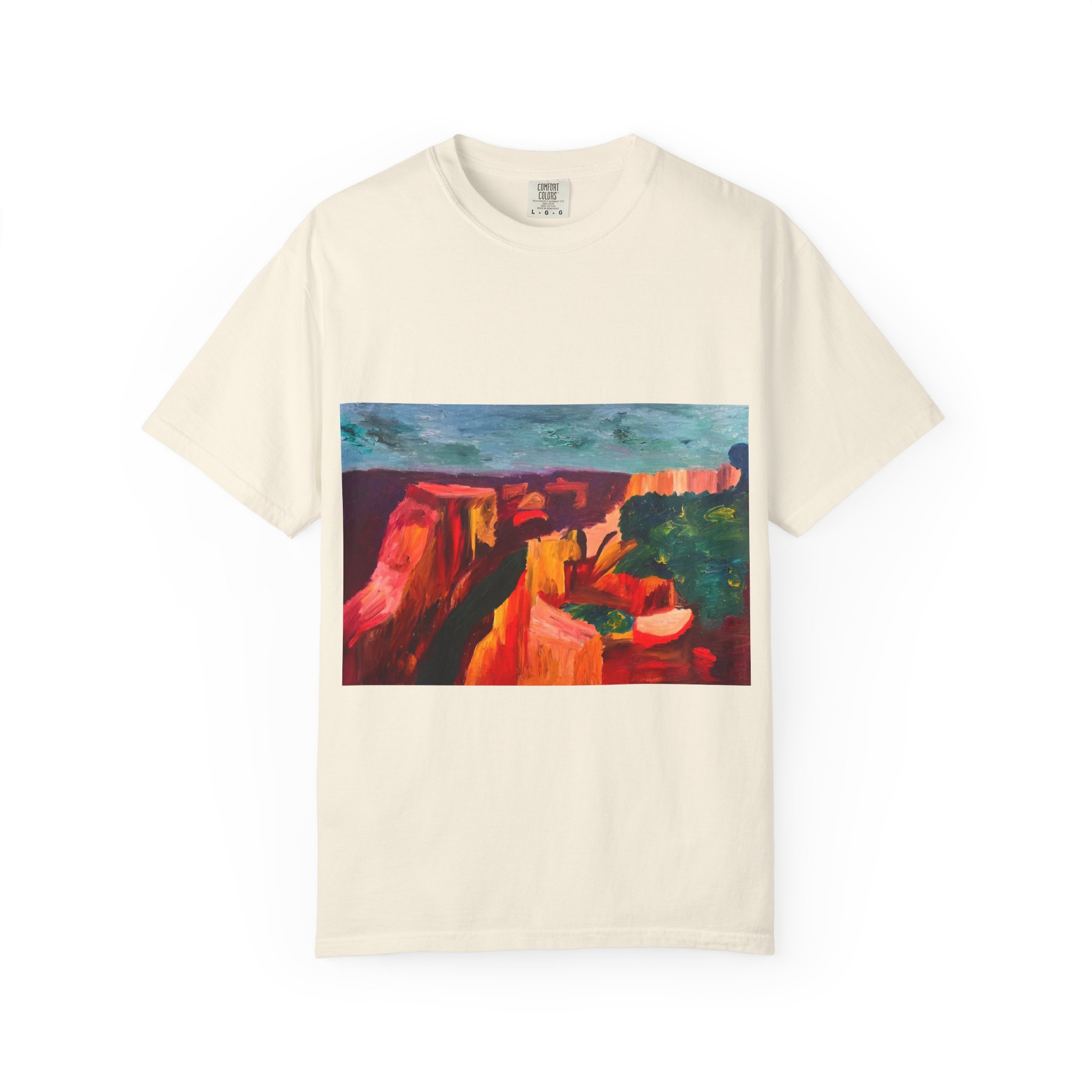 Grand Canyon Vishnu Schist Art T-Shirt - Image 13