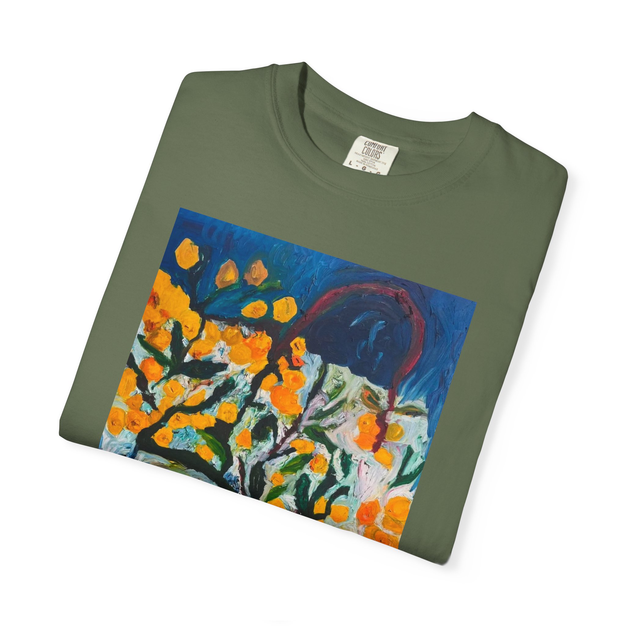 Backyard Lemon Tree Art T-Shirt - Image 39
