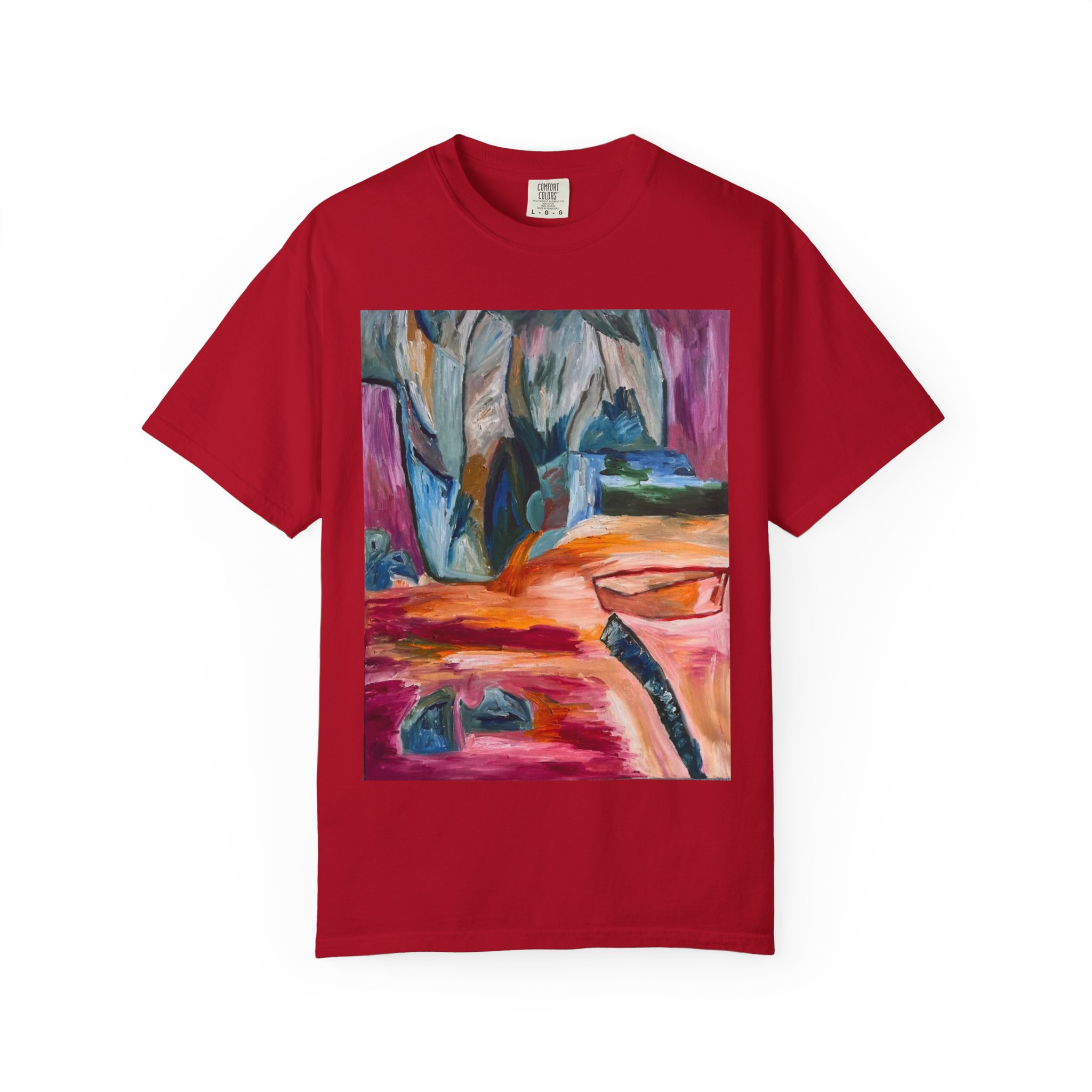 Boat in the Sand Art T-Shirt - Image 57