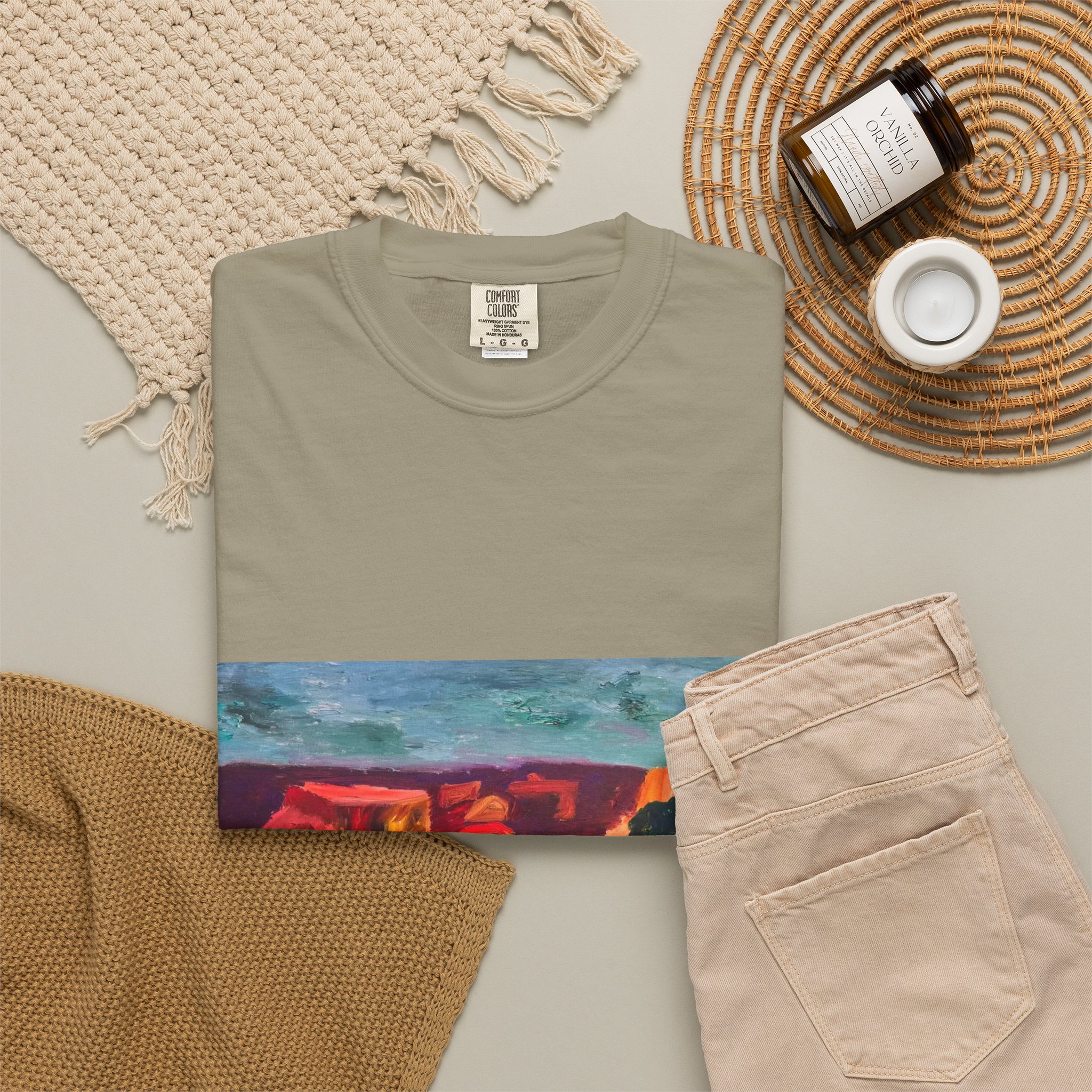 Grand Canyon Vishnu Schist Art T-Shirt - Image 28