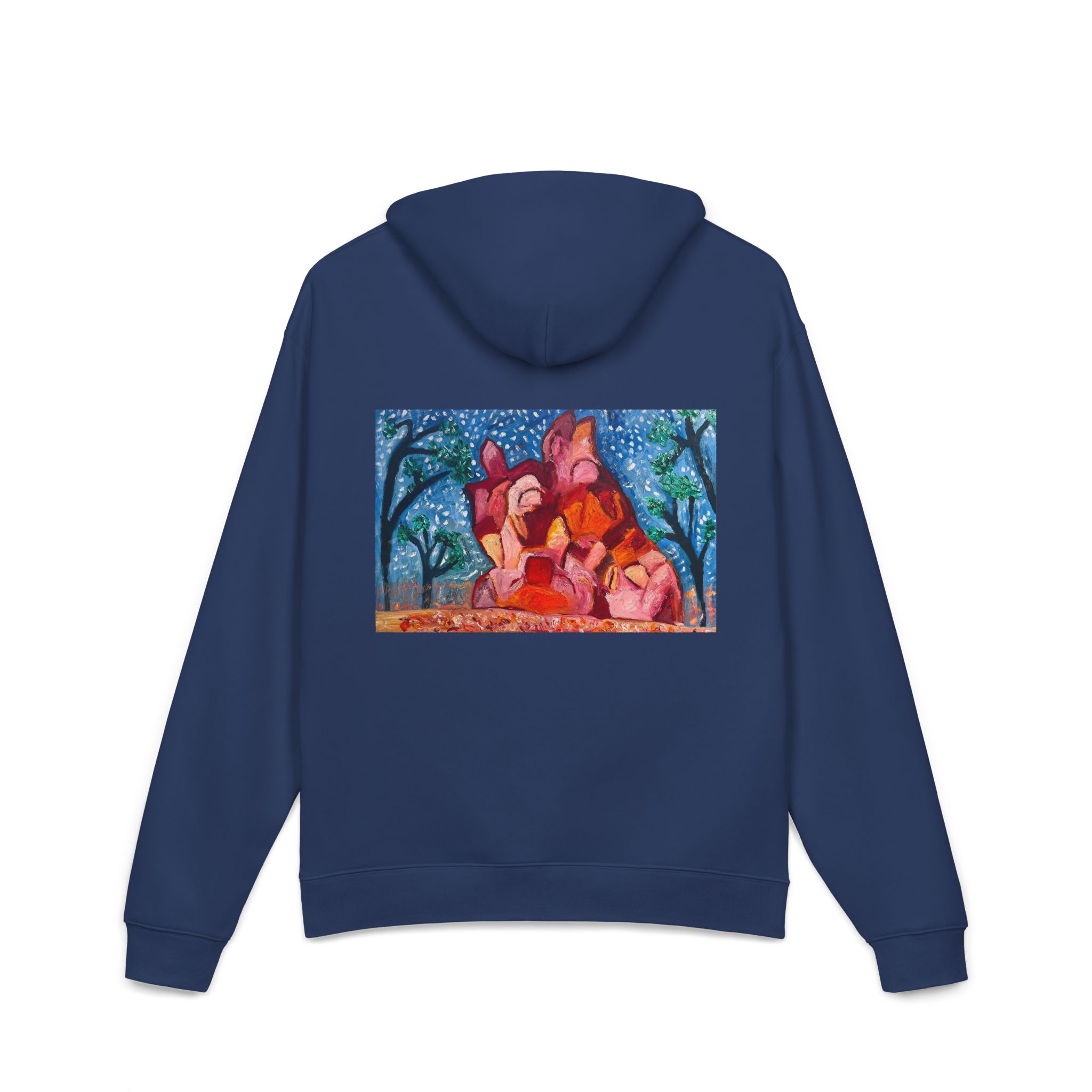 Love Mountain Joshua Tree National Park Art Pullover Hoodie - Image 14