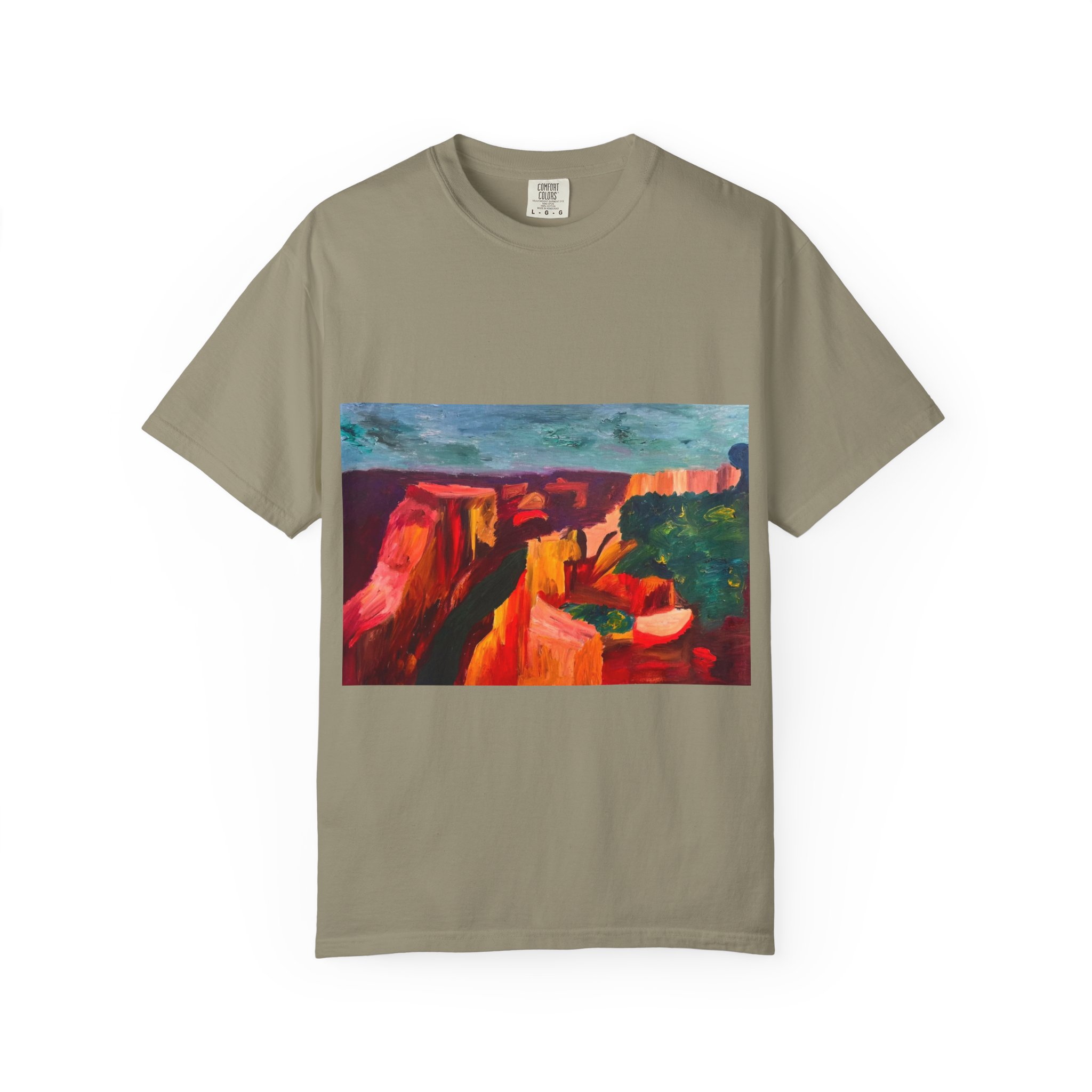 Grand Canyon Vishnu Schist Art T-Shirt - Image 25