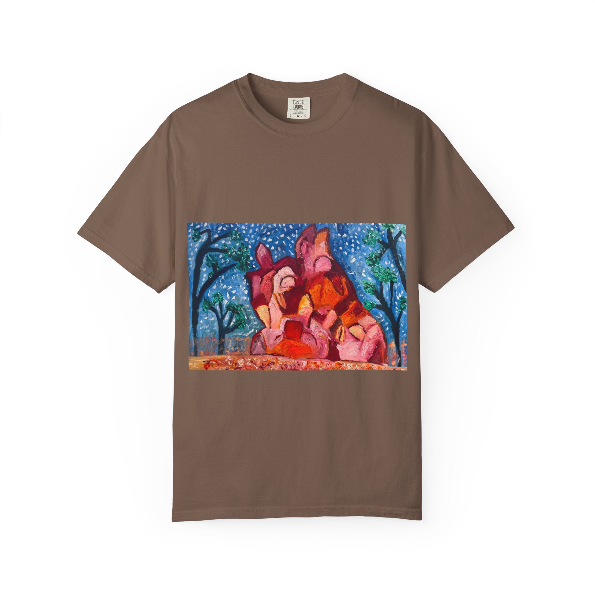 Love Mountain Joshua Tree National Park Art T-Shirt - Image 21