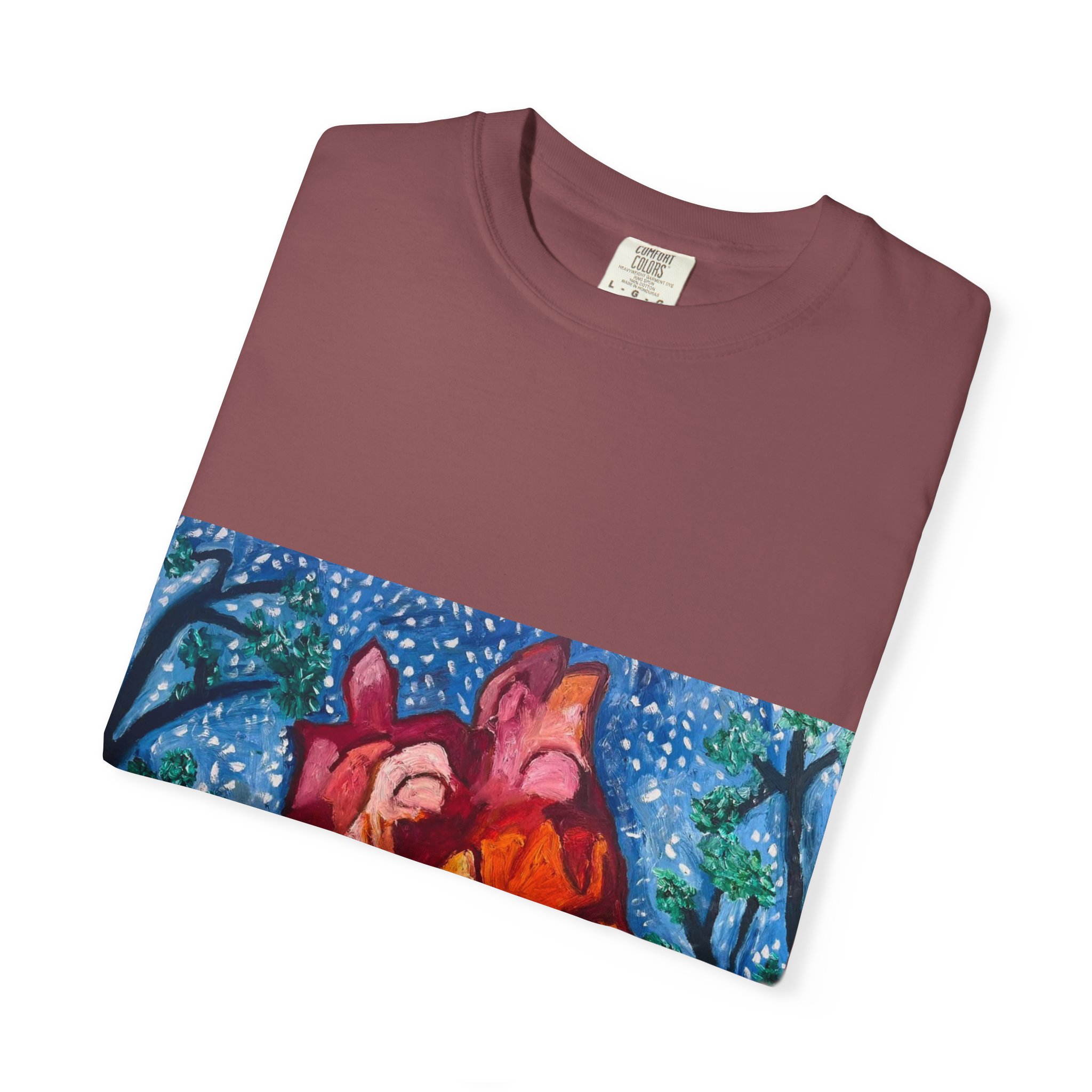 Love Mountain Joshua Tree National Park Art T-Shirt - Image 11