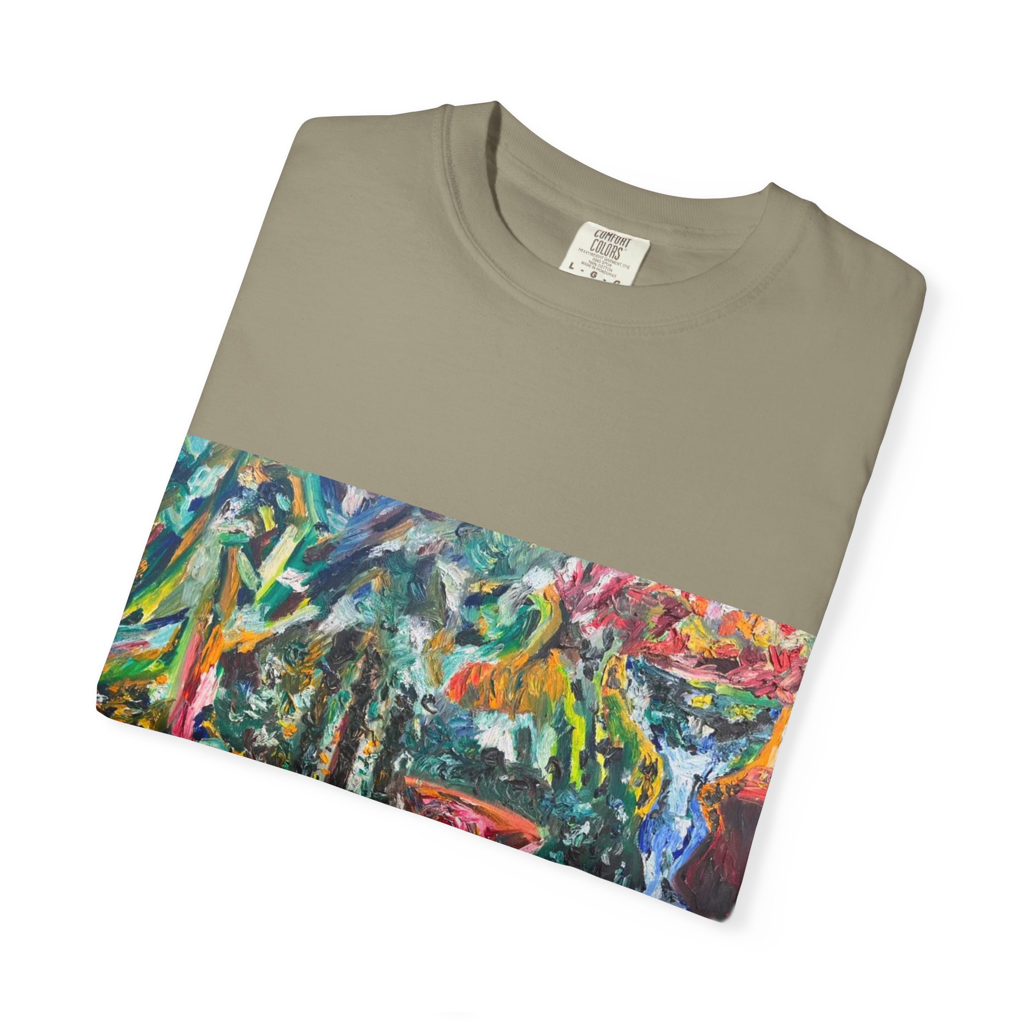 Backyard Simi Valley Art T-Shirt - Image 27