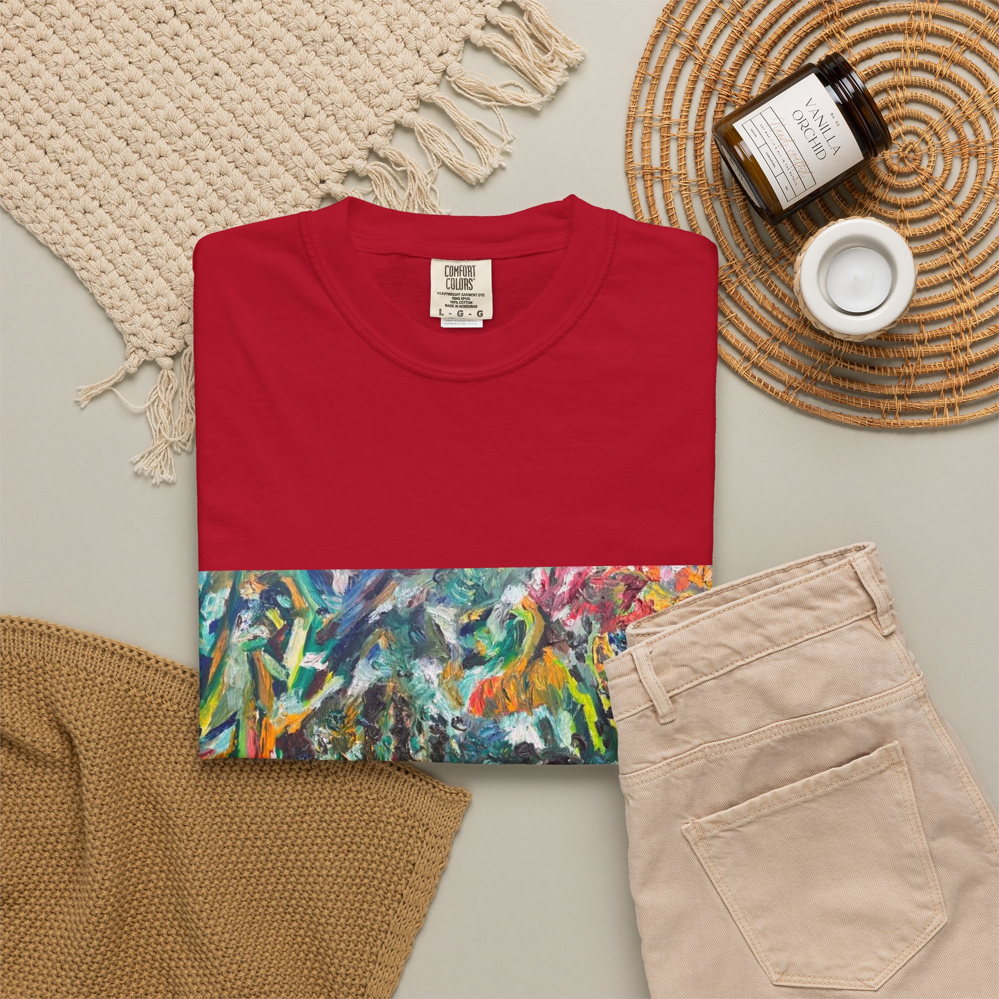 Backyard Simi Valley Art T-Shirt - Image 60