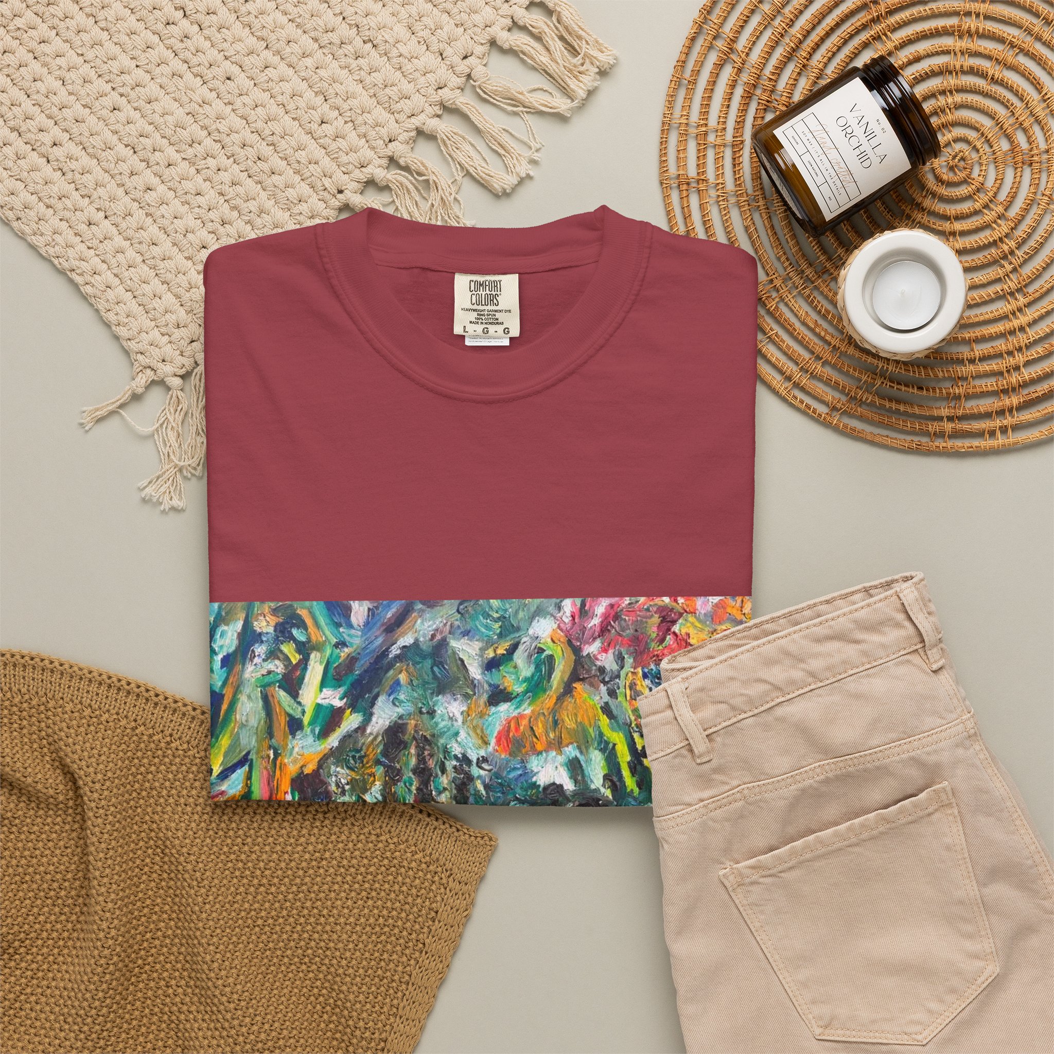 Backyard Simi Valley Art T-Shirt - Image 56