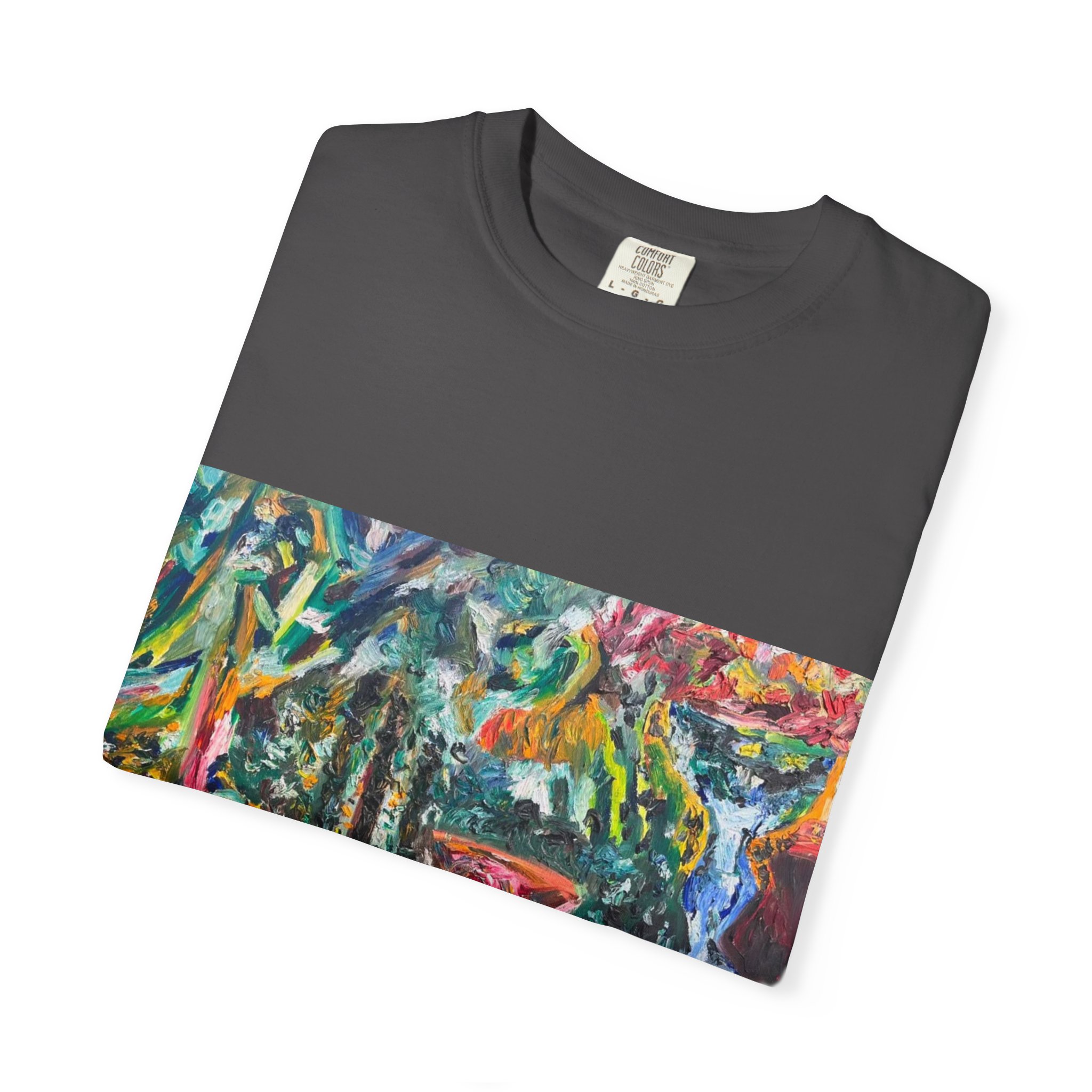 Backyard Simi Valley Art T-Shirt - Image 47