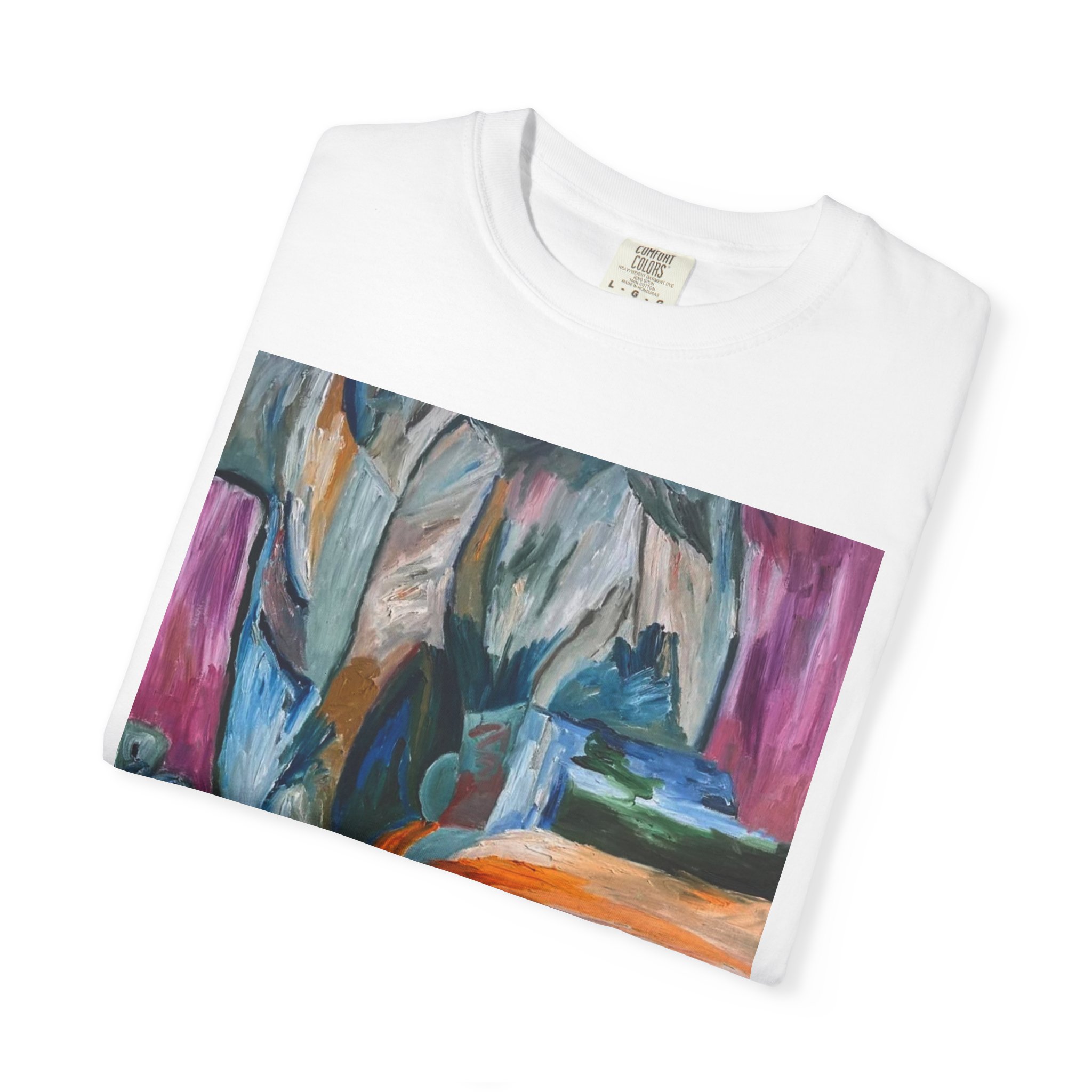 Boat in the Sand Art T-Shirt - Image 3