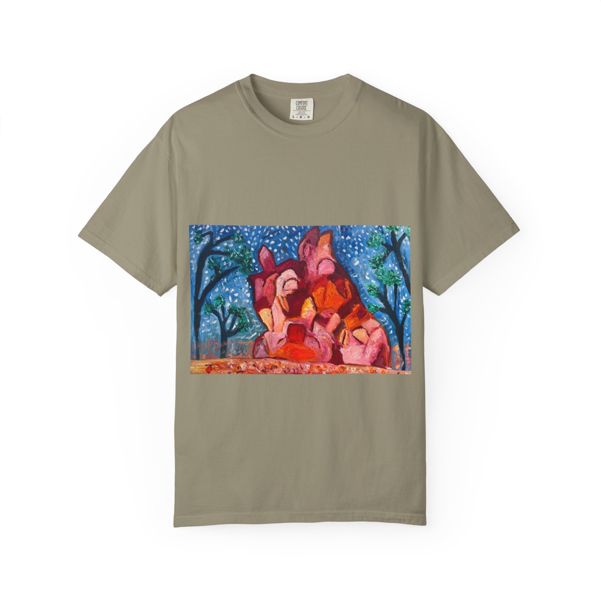 Love Mountain Joshua Tree National Park Art T-Shirt - Image 25