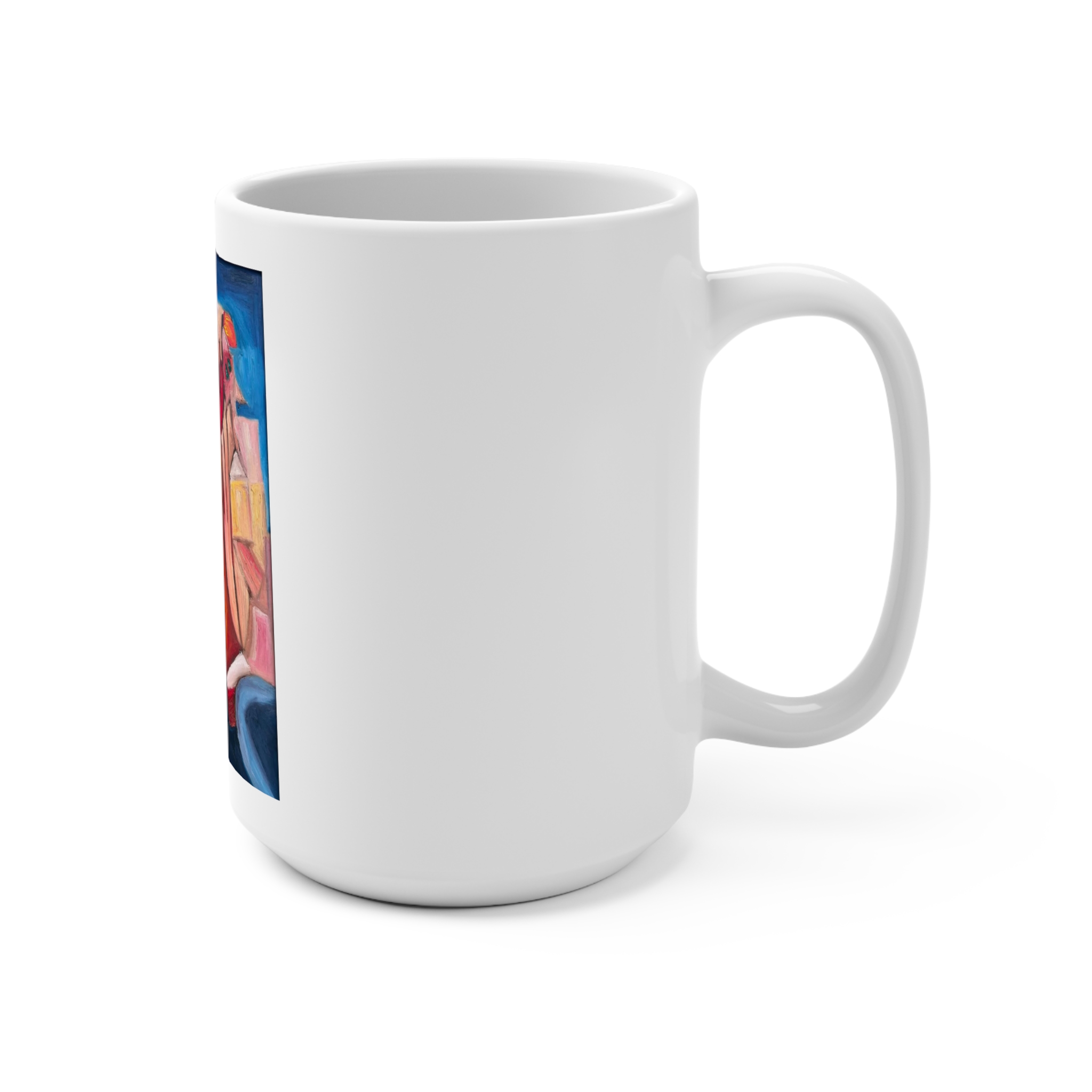 Lilly Mountain Trail Art Coffee Cup - Image 2