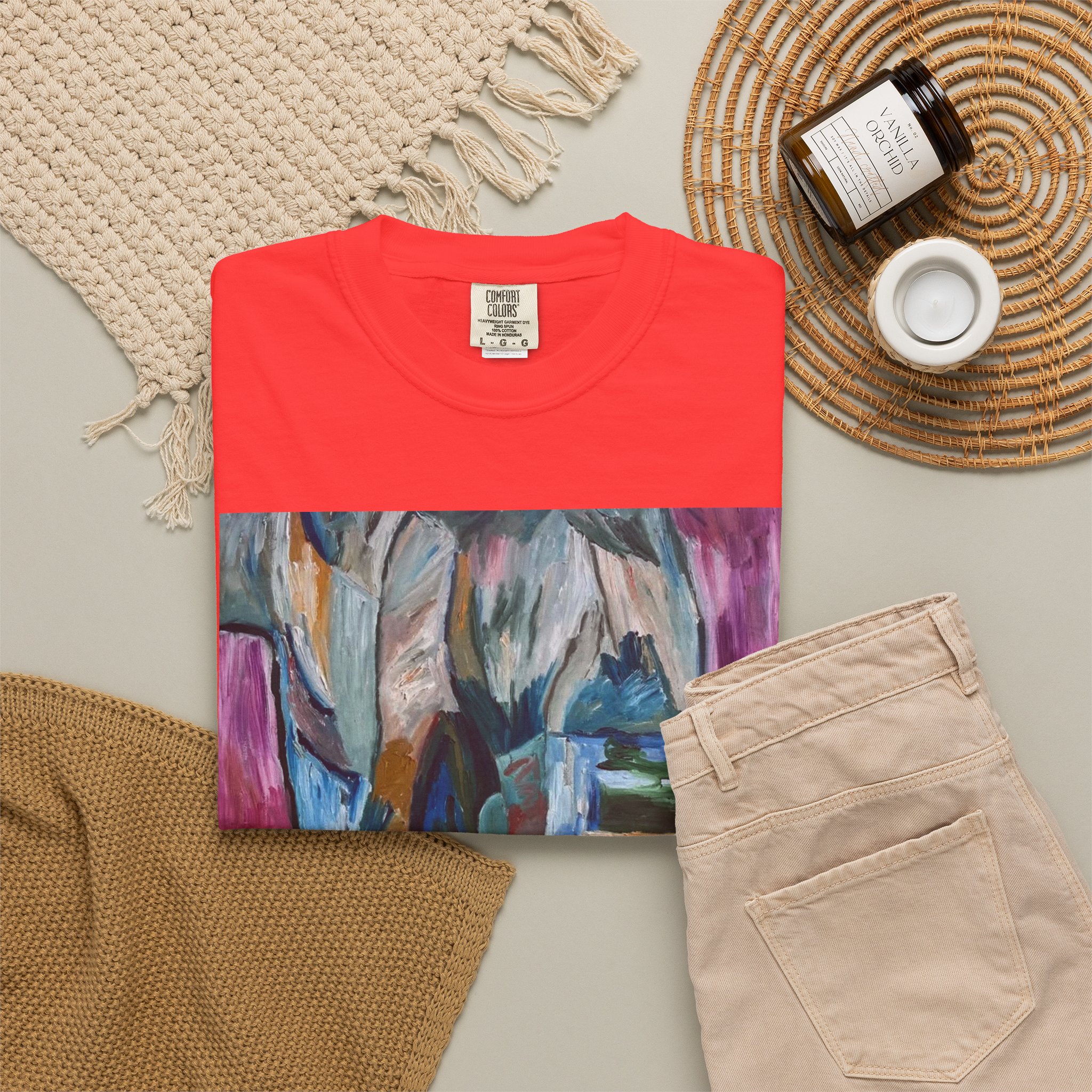 Boat in the Sand Art T-Shirt - Image 8