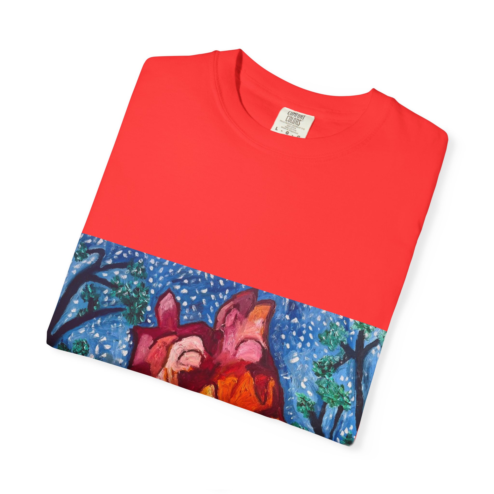 Love Mountain Joshua Tree National Park Art T-Shirt - Image 7