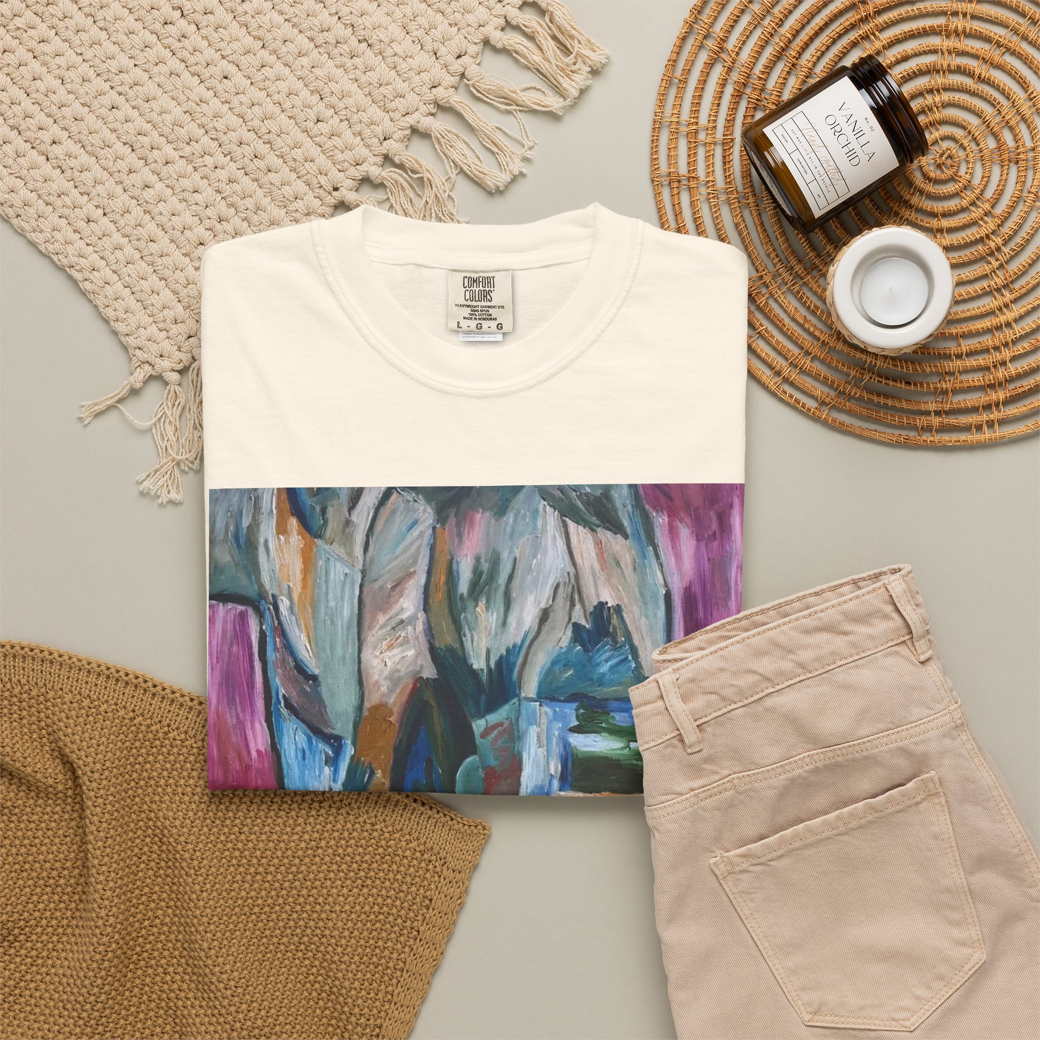 Boat in the Sand Art T-Shirt - Image 16