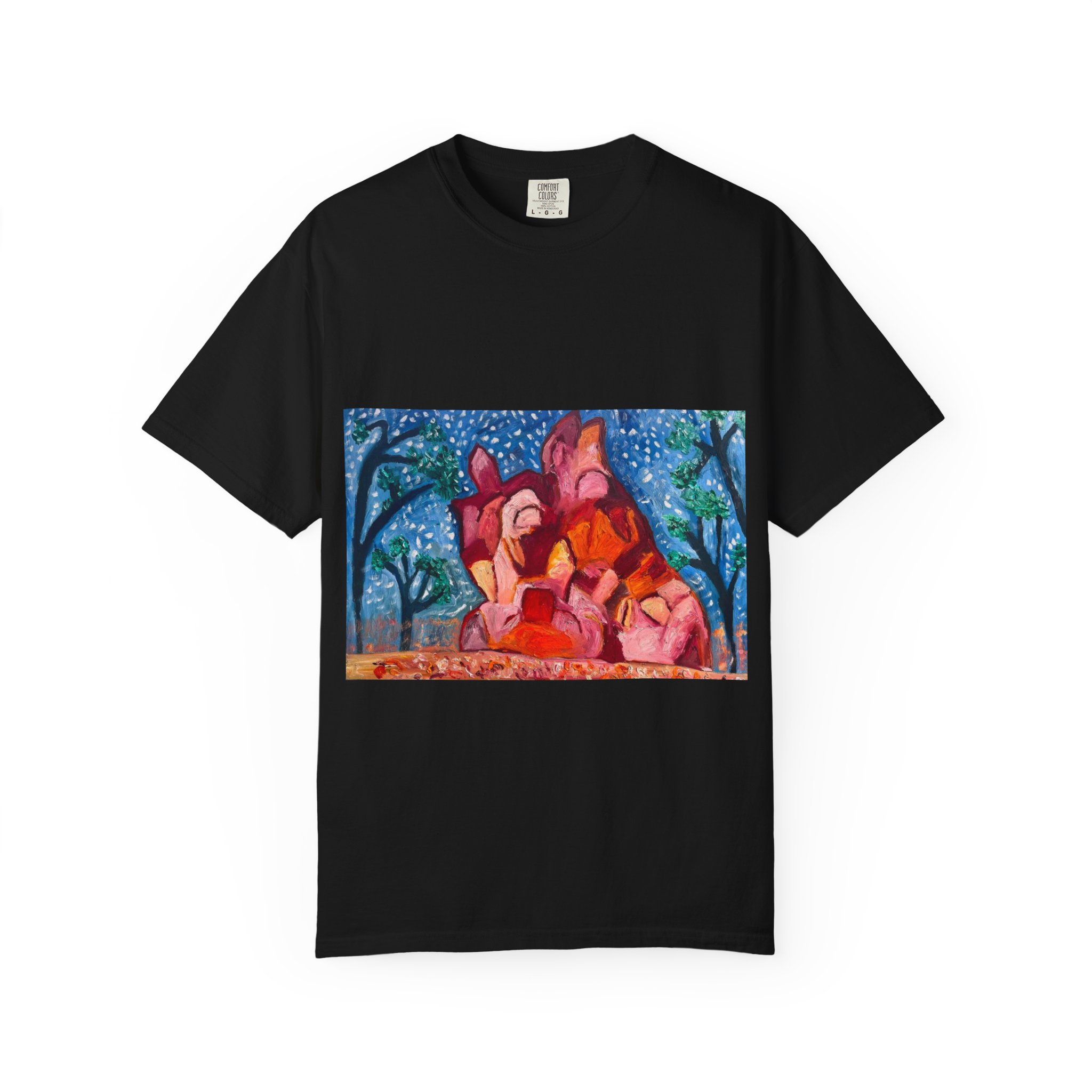 Love Mountain Joshua Tree National Park Art T-Shirt - Image 49