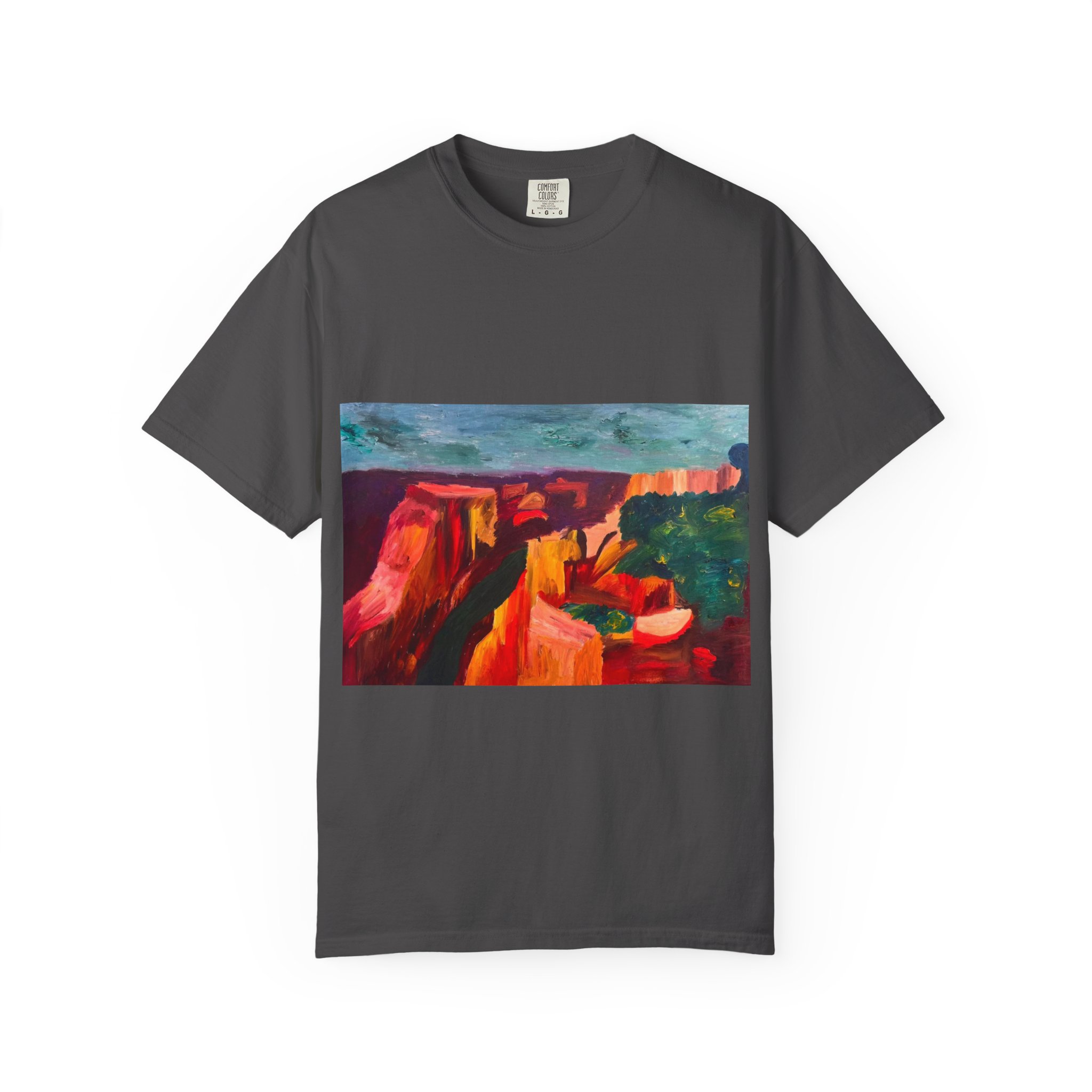 Grand Canyon Vishnu Schist Art T-Shirt - Image 45