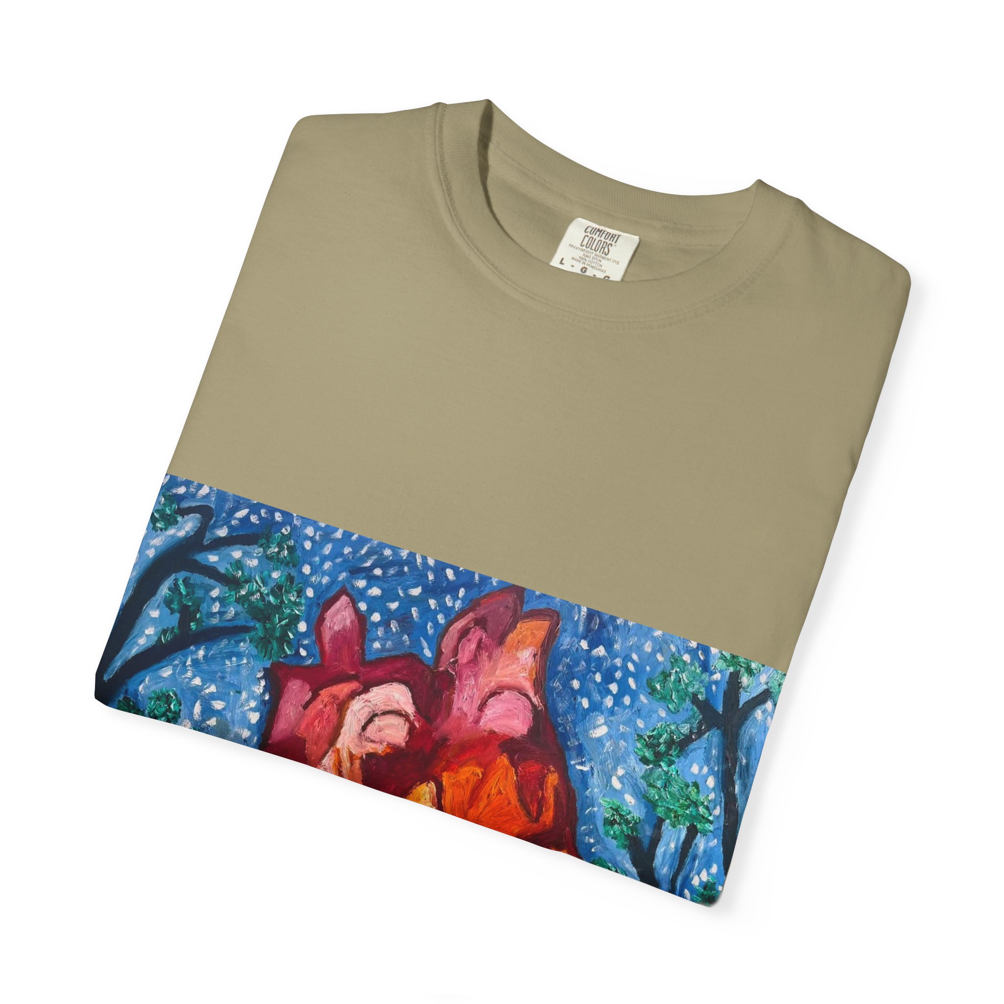 Love Mountain Joshua Tree National Park Art T-Shirt - Image 19