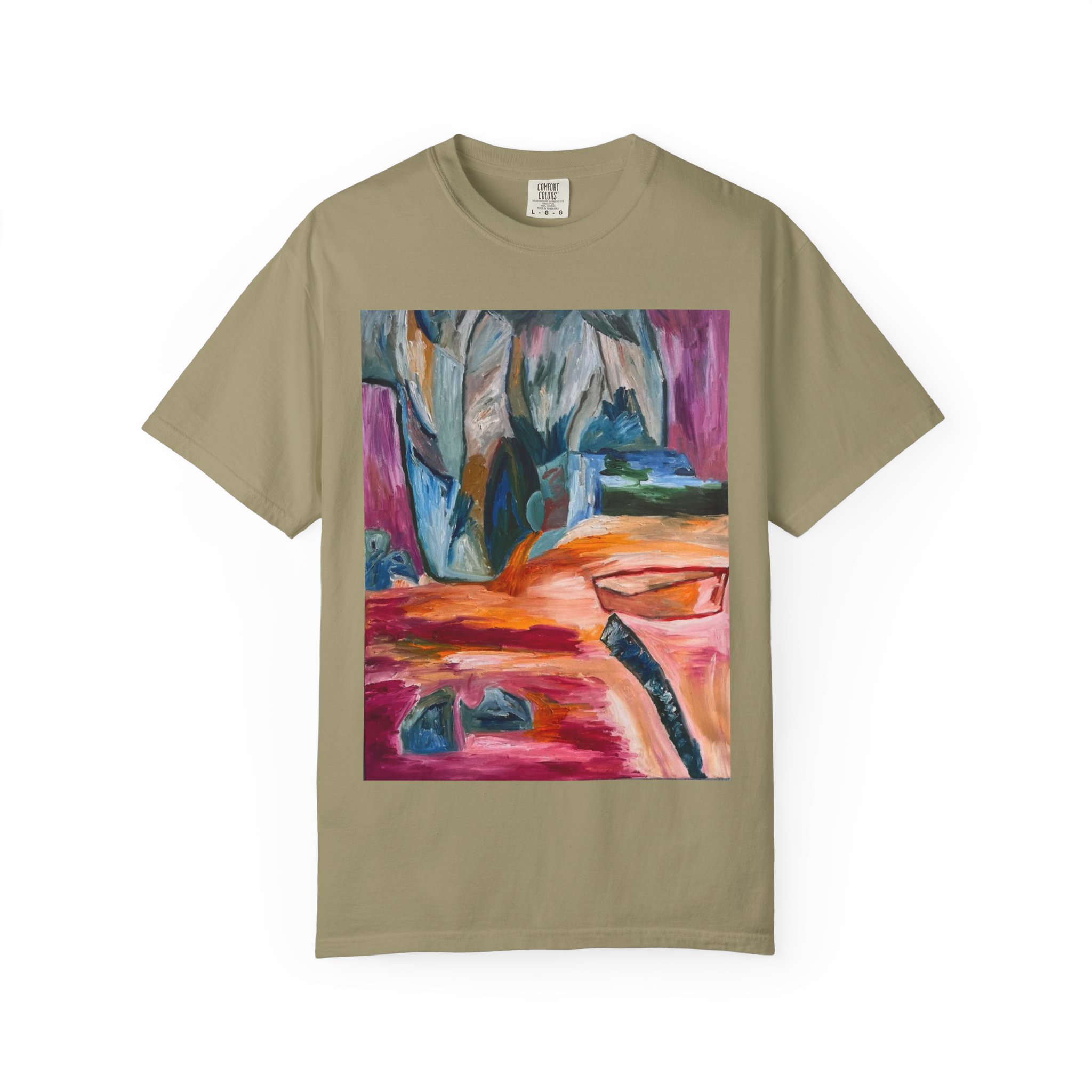 Boat in the Sand Art T-Shirt - Image 17